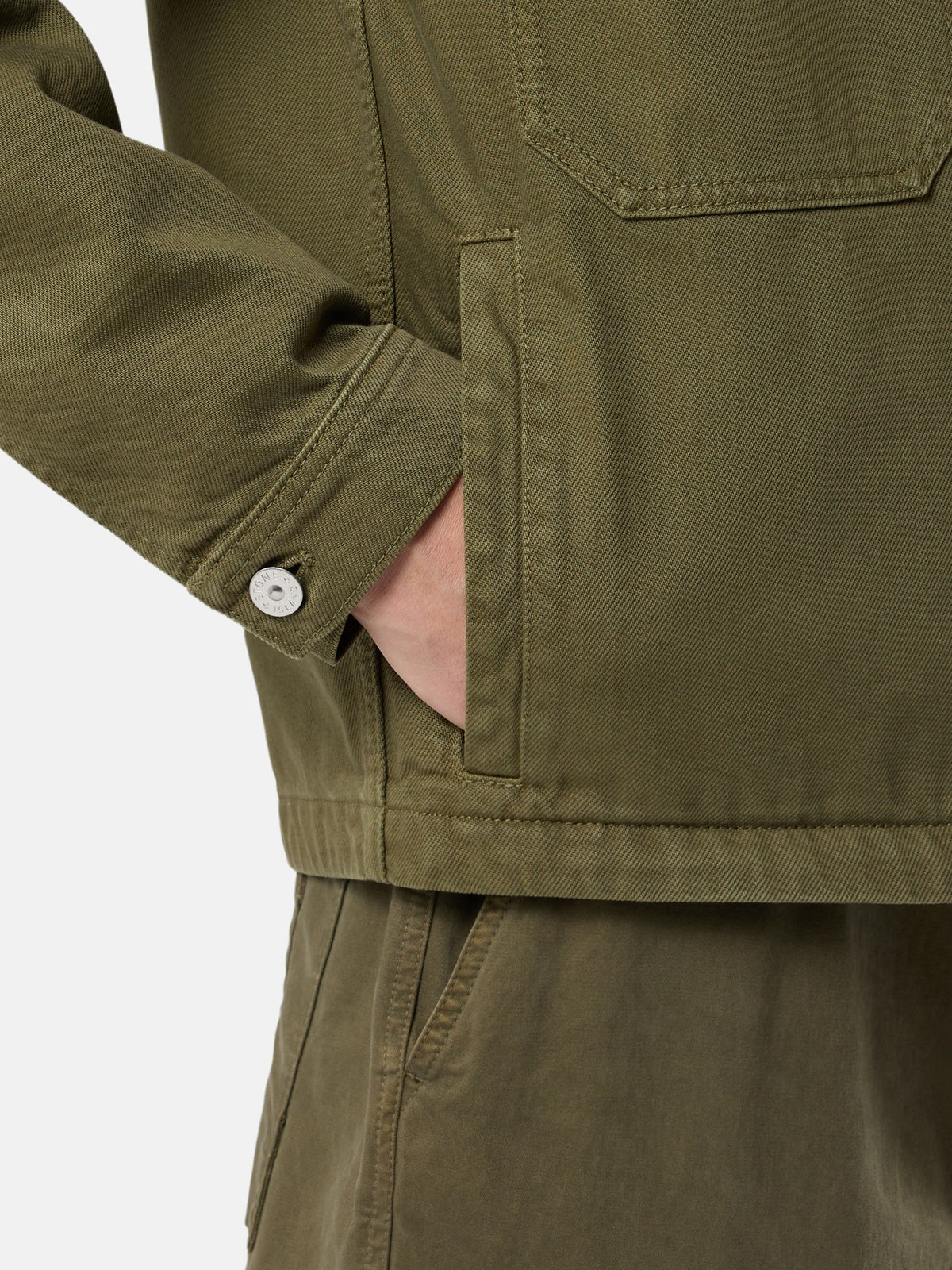 Stone Island Coach Jacket with Anti-Drop 4100006