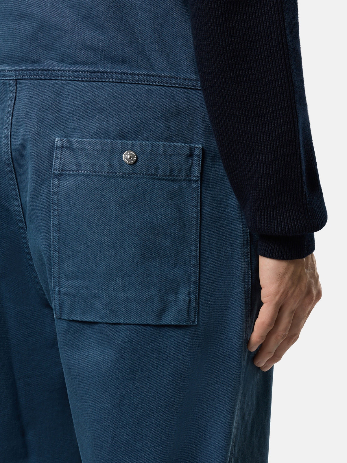 Stone Island Loose-Fit Overalls with Pockets F100001