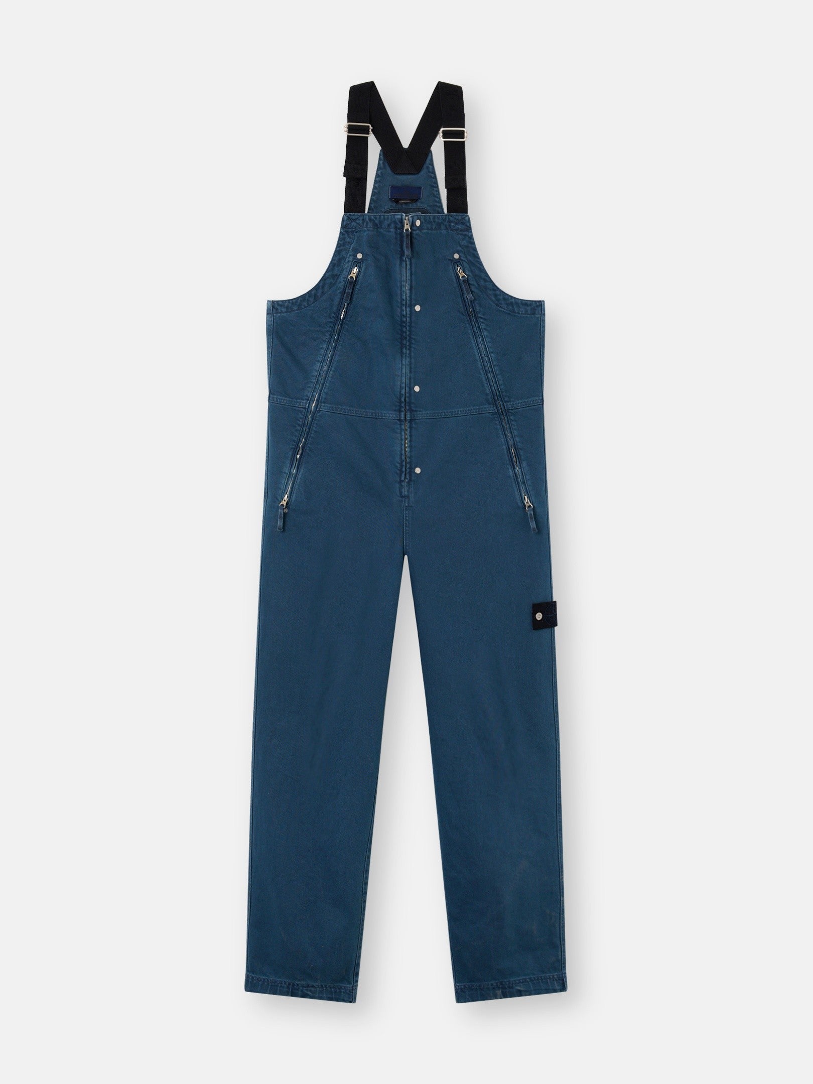 Stone Island Loose-Fit Overalls with Pockets F100001