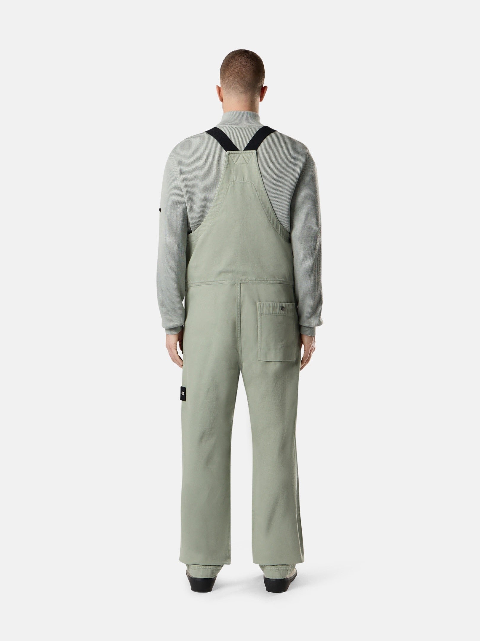 Stone Island Loose-Fit Overalls with Pockets F100001