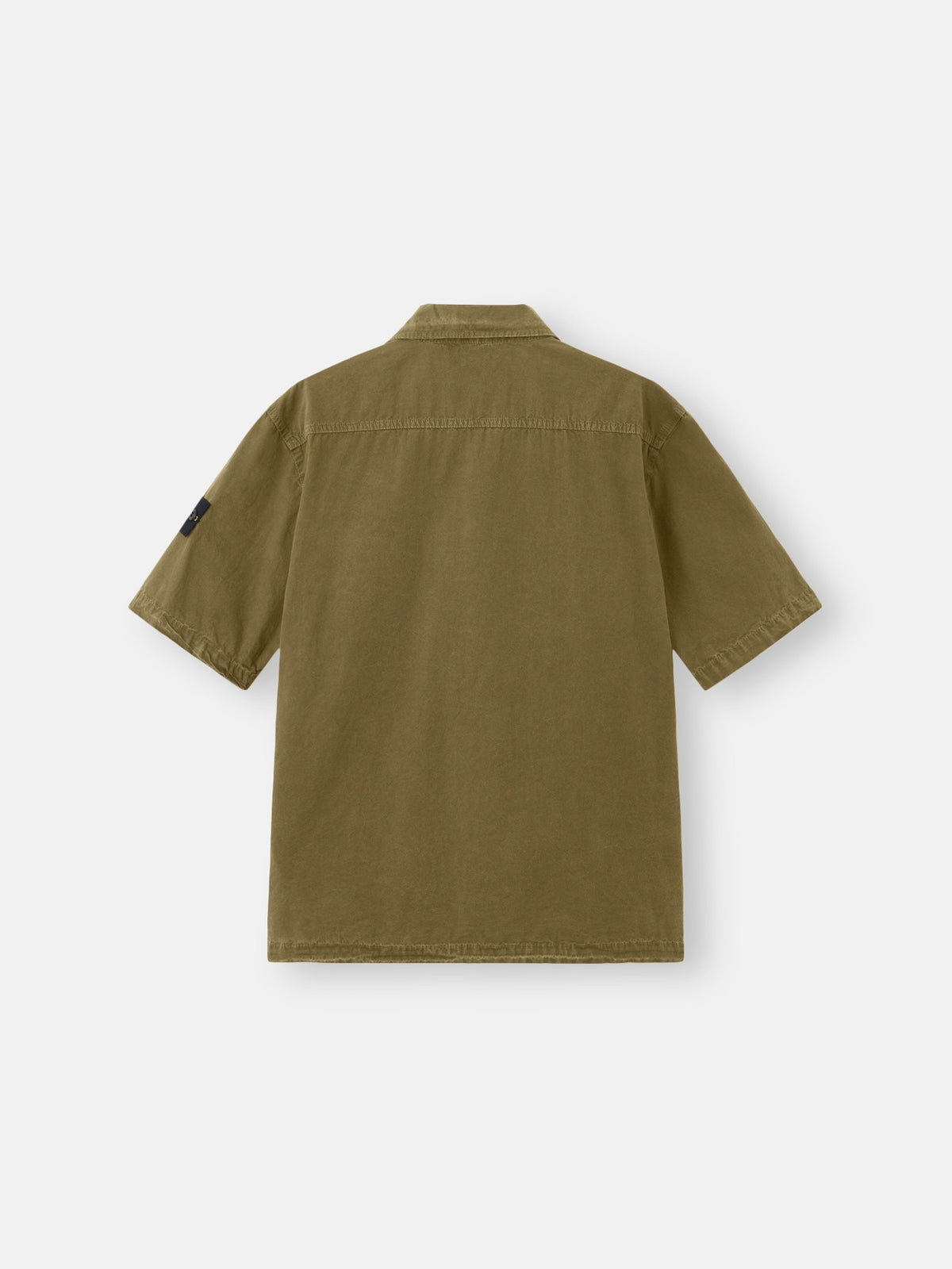Stone Island Comfort-Fit Short-Sleeve Shirt with Pocket 1200031