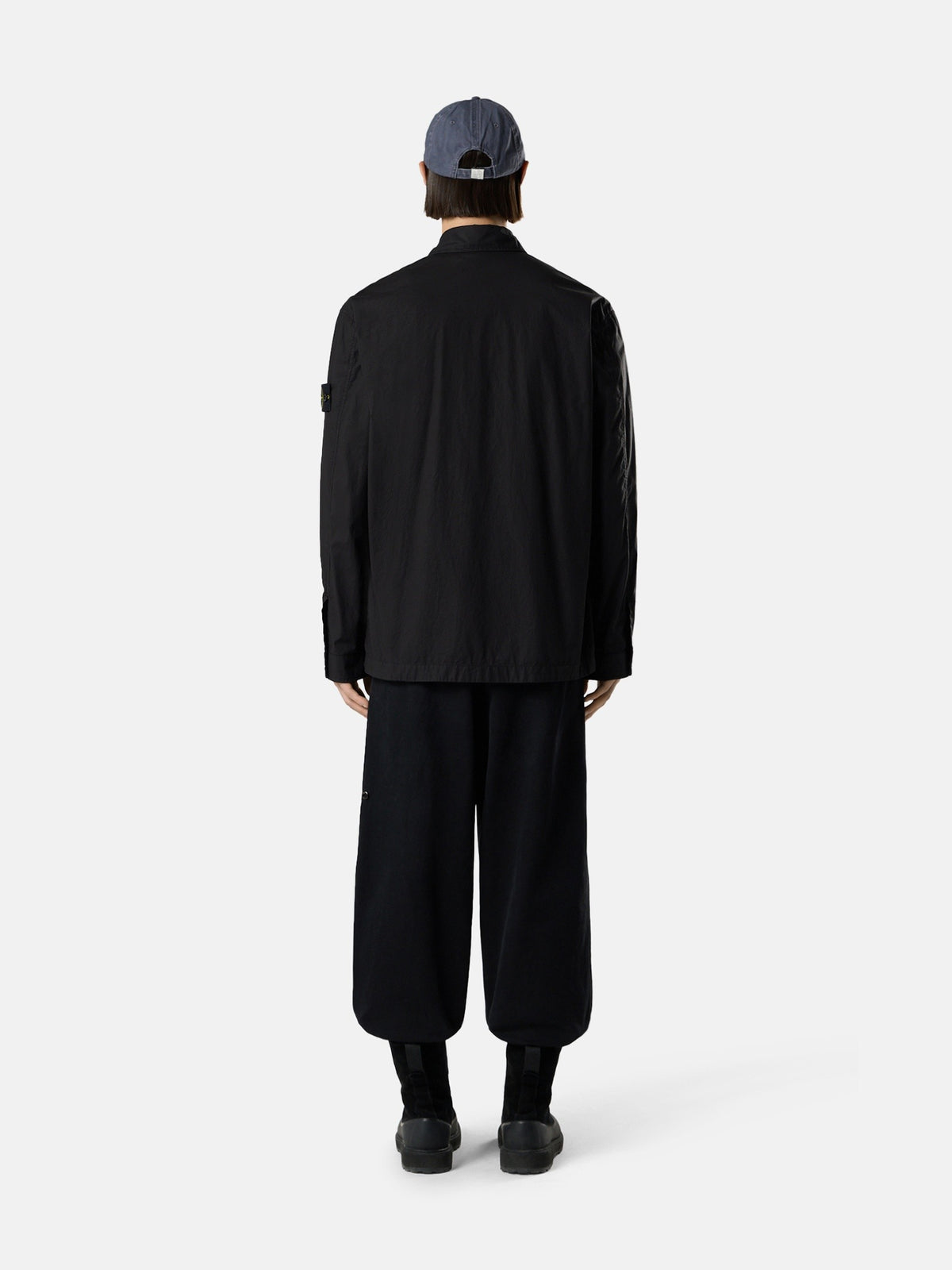 Stone Island Comfort-Fit Overshirt with Snap Fastening 1200032