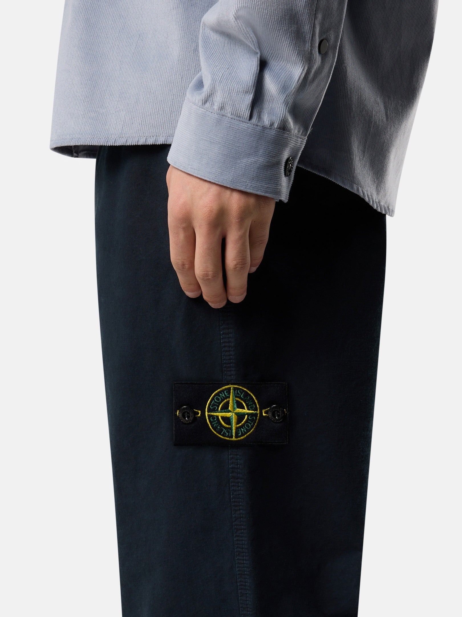 Stone Island Regular-Fit Chino Trousers with Snap Pockets 3100044