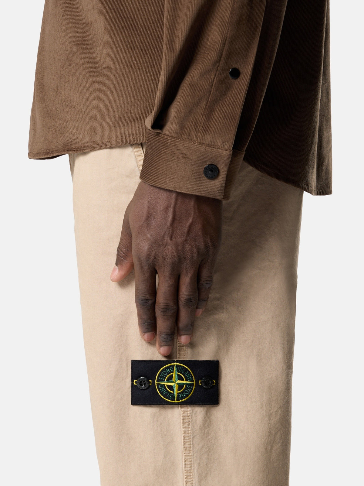 Stone Island Regular-Fit Chino Trousers with Snap Pockets 3100044