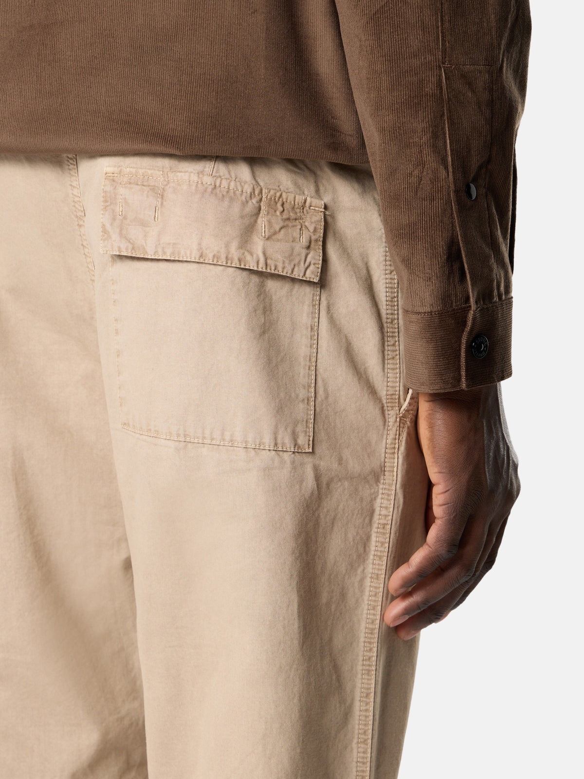 Stone Island Regular-Fit Chino Trousers with Snap Pockets 3100044
