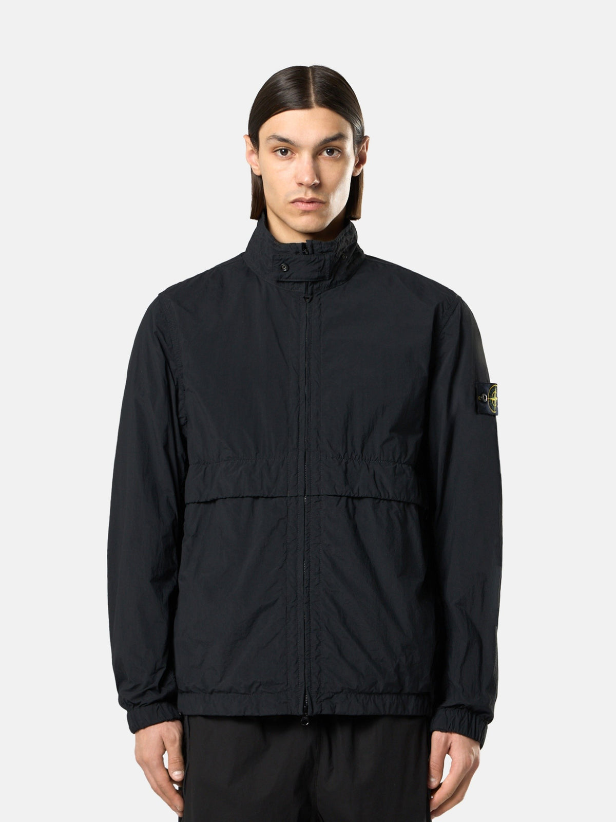 Stone Island Stand Collar Jacket with Anti-Drop 4100056