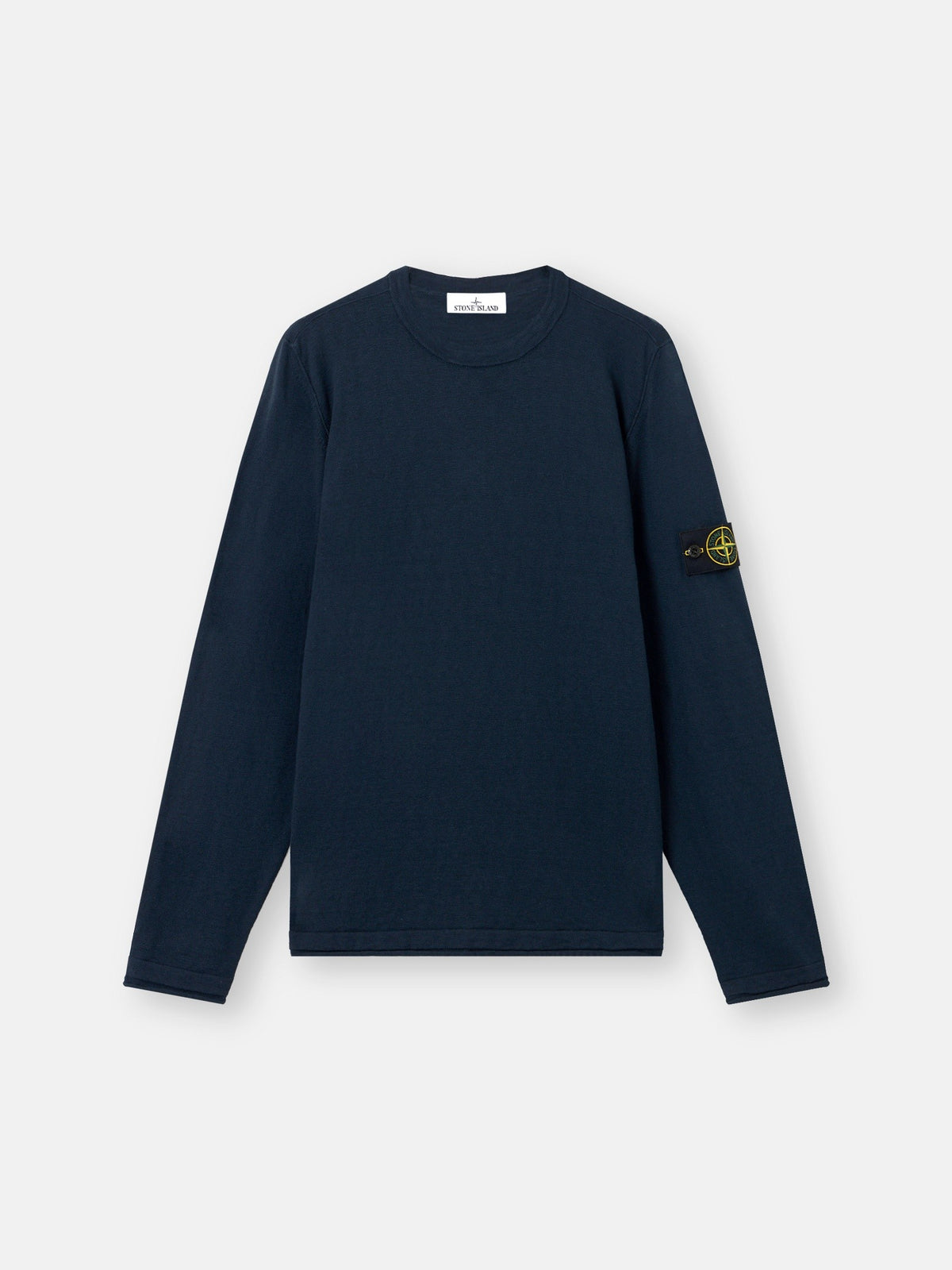 Stone Island Crewneck Jumper with Small Roll Finishes 5100052