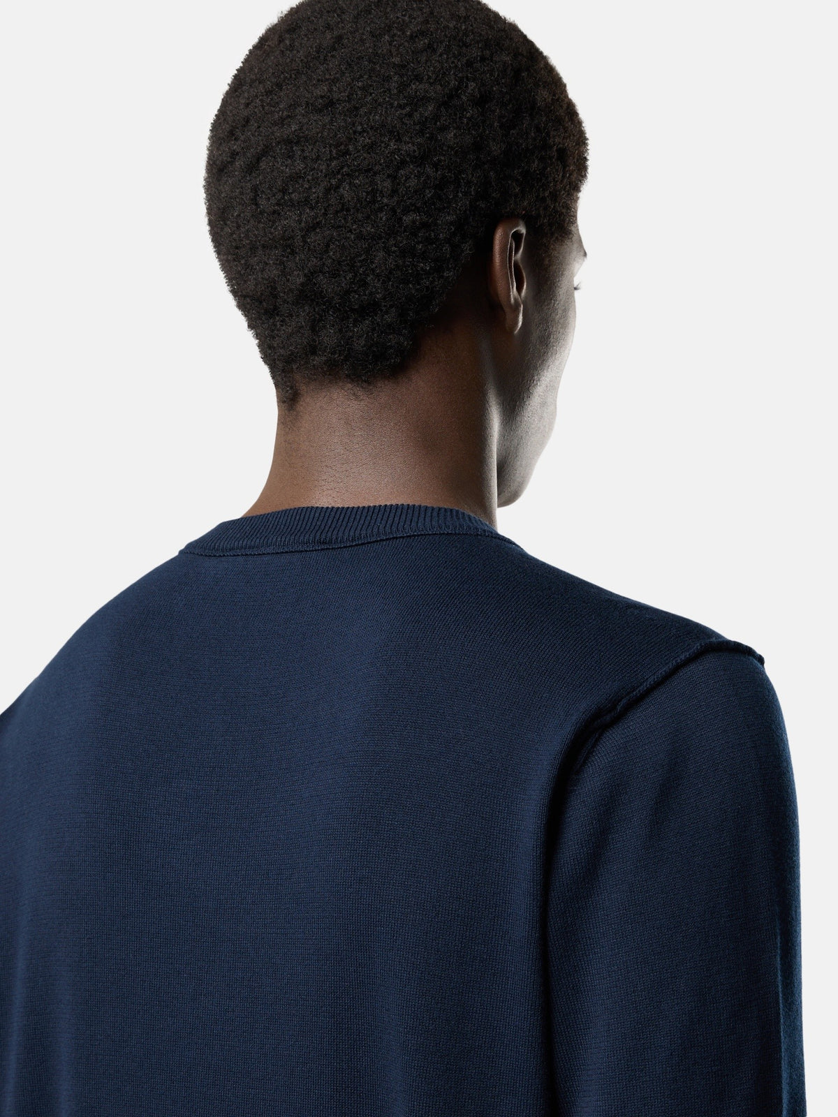 Stone Island Crewneck Jumper with Rolled Edge Seams 5100053