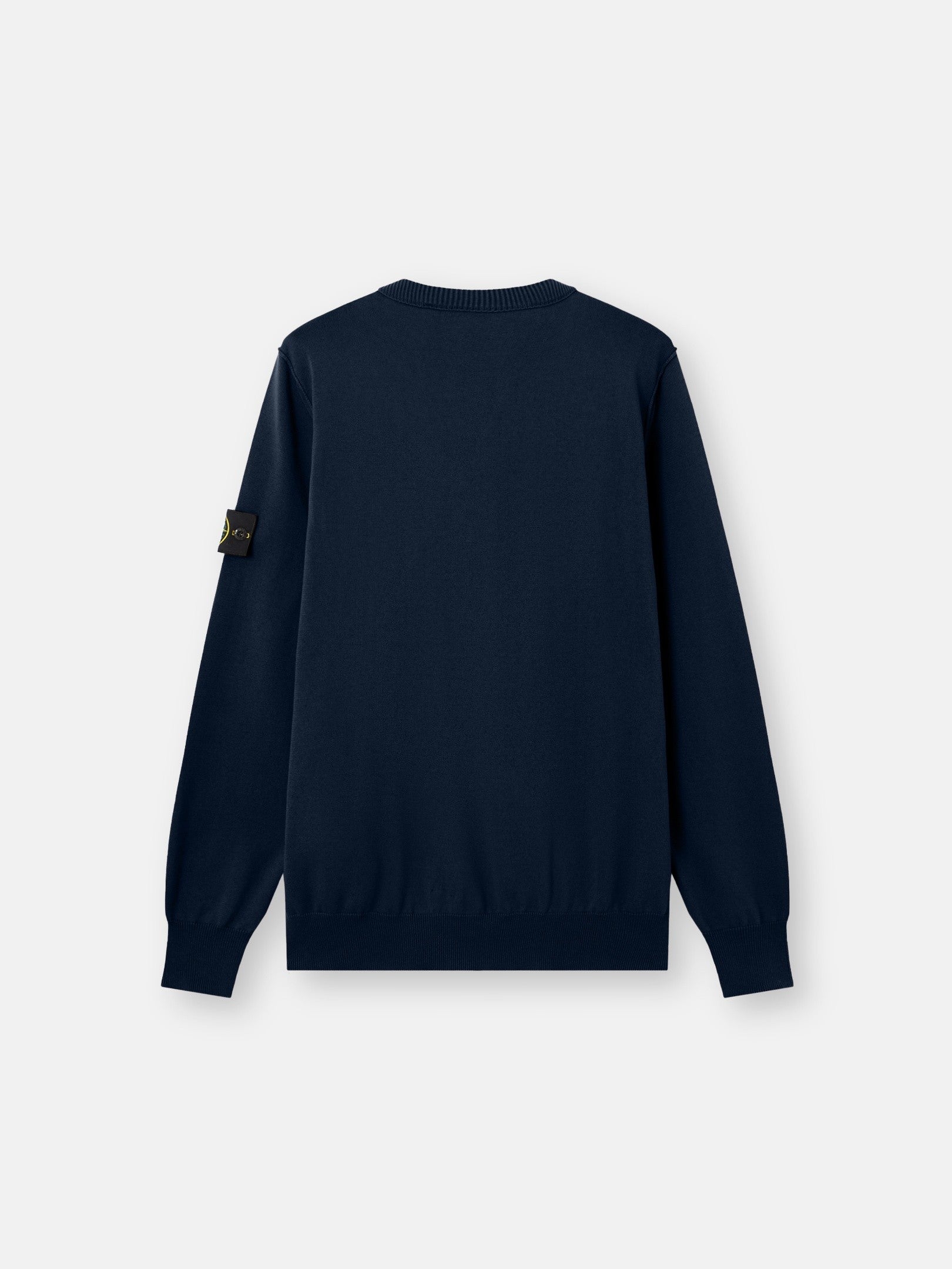 Stone Island Crewneck Jumper with Rolled Edge Seams 5100053