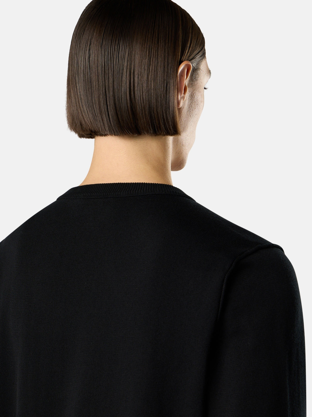 Stone Island Crewneck Jumper with Rolled Edge Seams 5100053