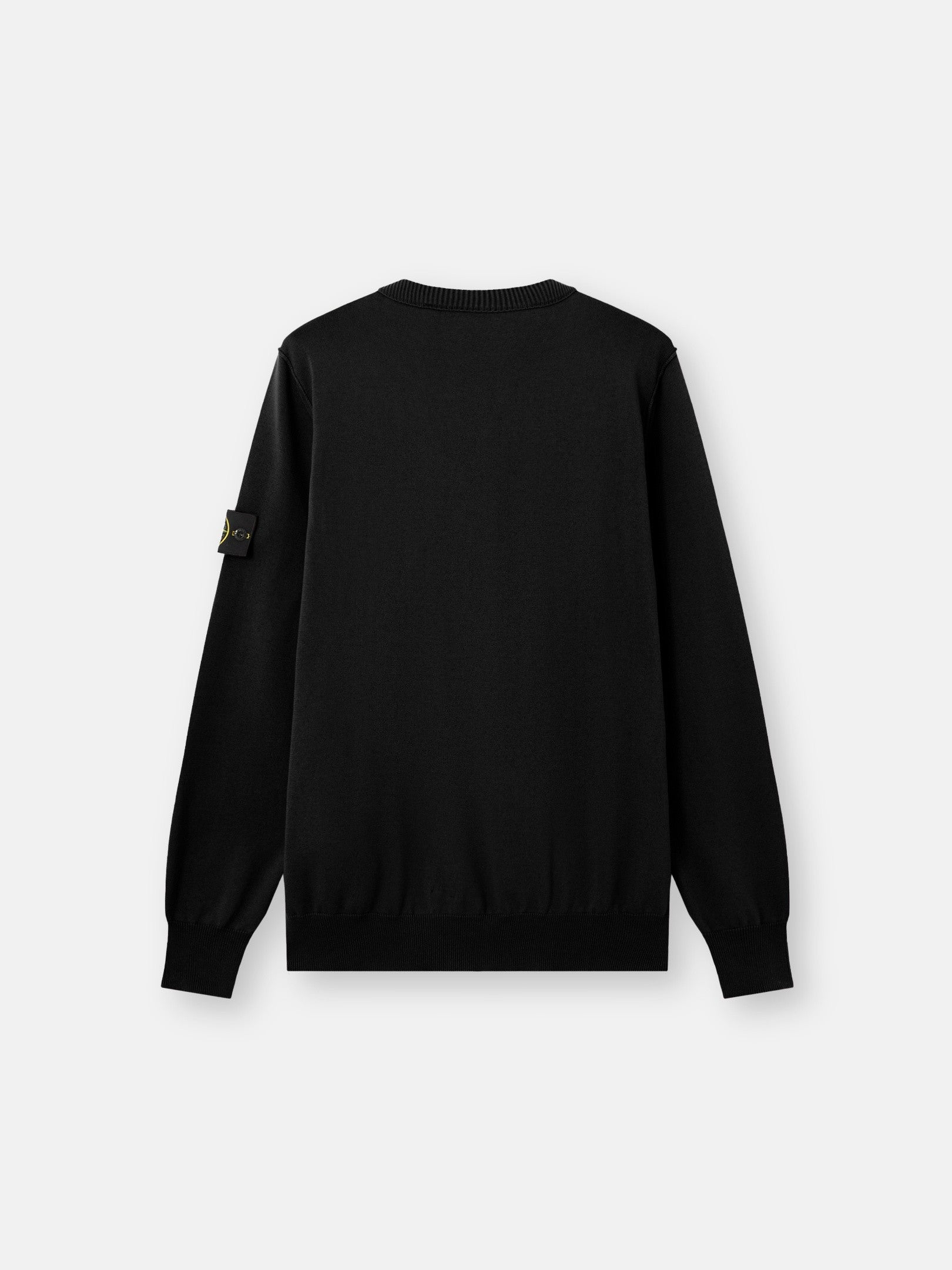 Stone Island Crewneck Jumper with Rolled Edge Seams 5100053