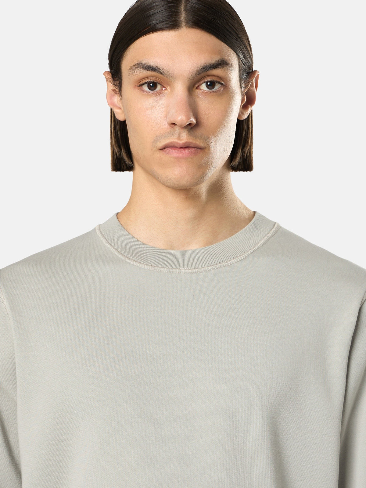 Stone Island Regular-Fit Crewneck Sweatshirt with Raglan Sleeves 6100060