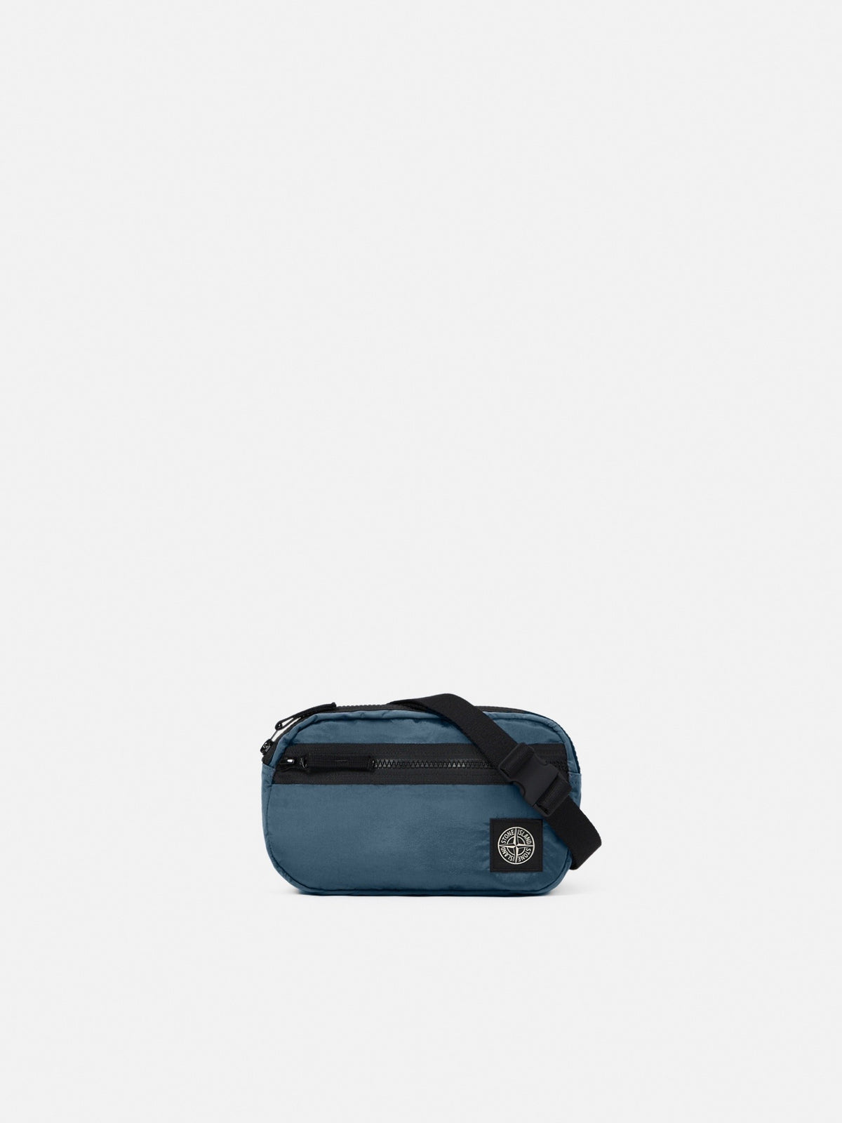 Stone Island Belt Bag with Zip Pocket and Compass Patch 9200014