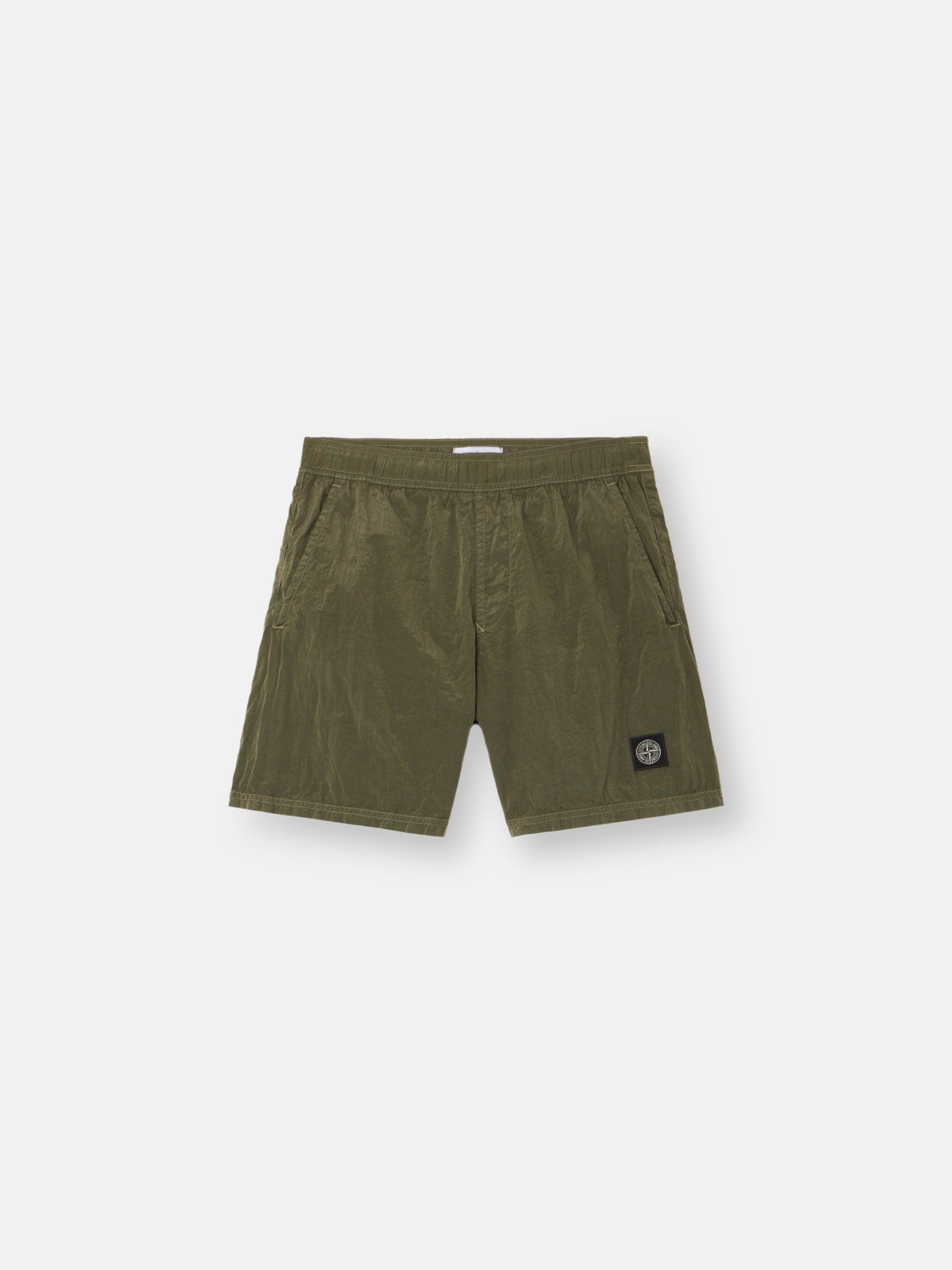 Stone Island Regular-Fit Mid-Length Swim Shorts with Pockets B100004