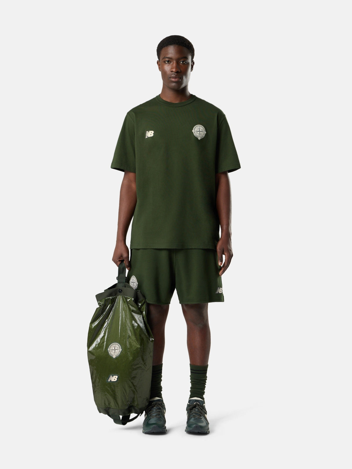 Stone Island Training Bag with Drawstring Closure