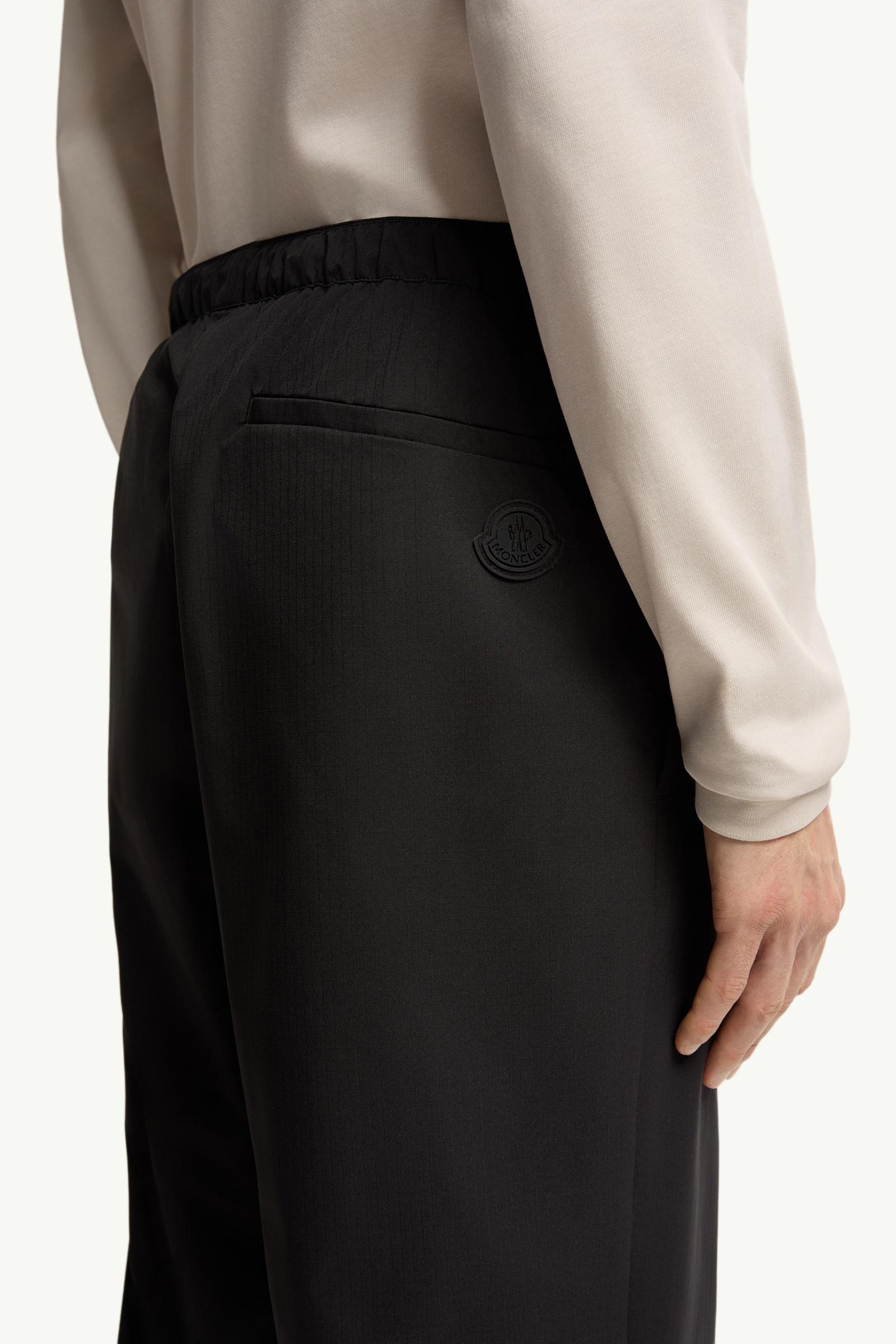 Moncler Ripstop Sweatpants Black Black