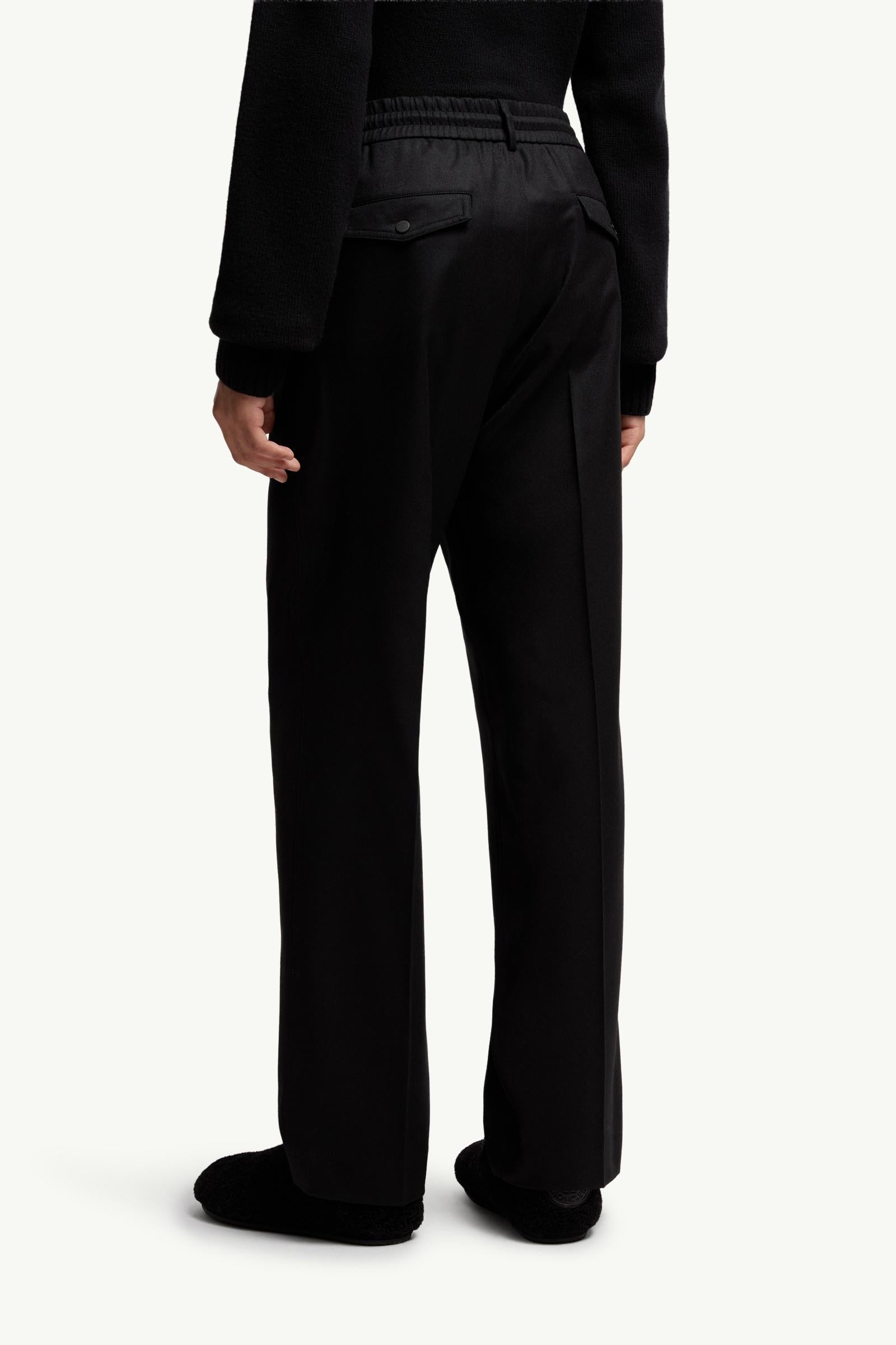 Moncler Tailored Pants Black Black