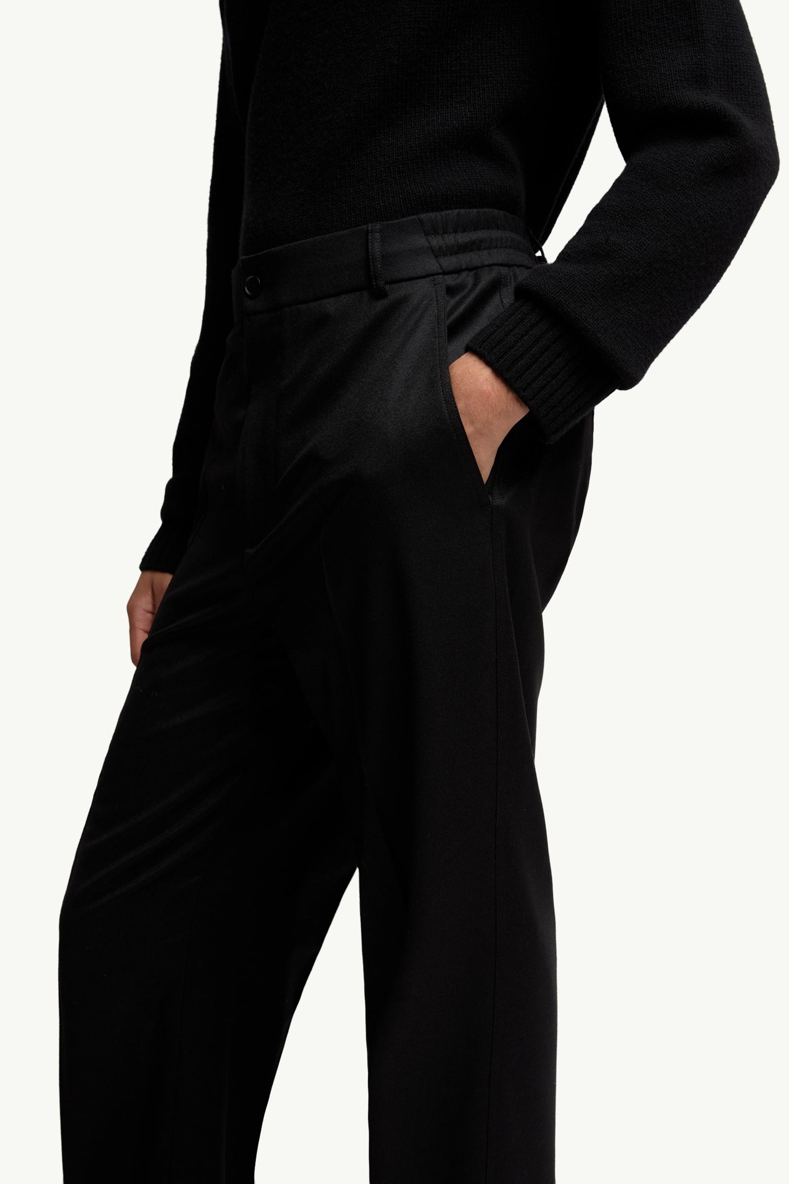 Moncler Tailored Pants Black Black