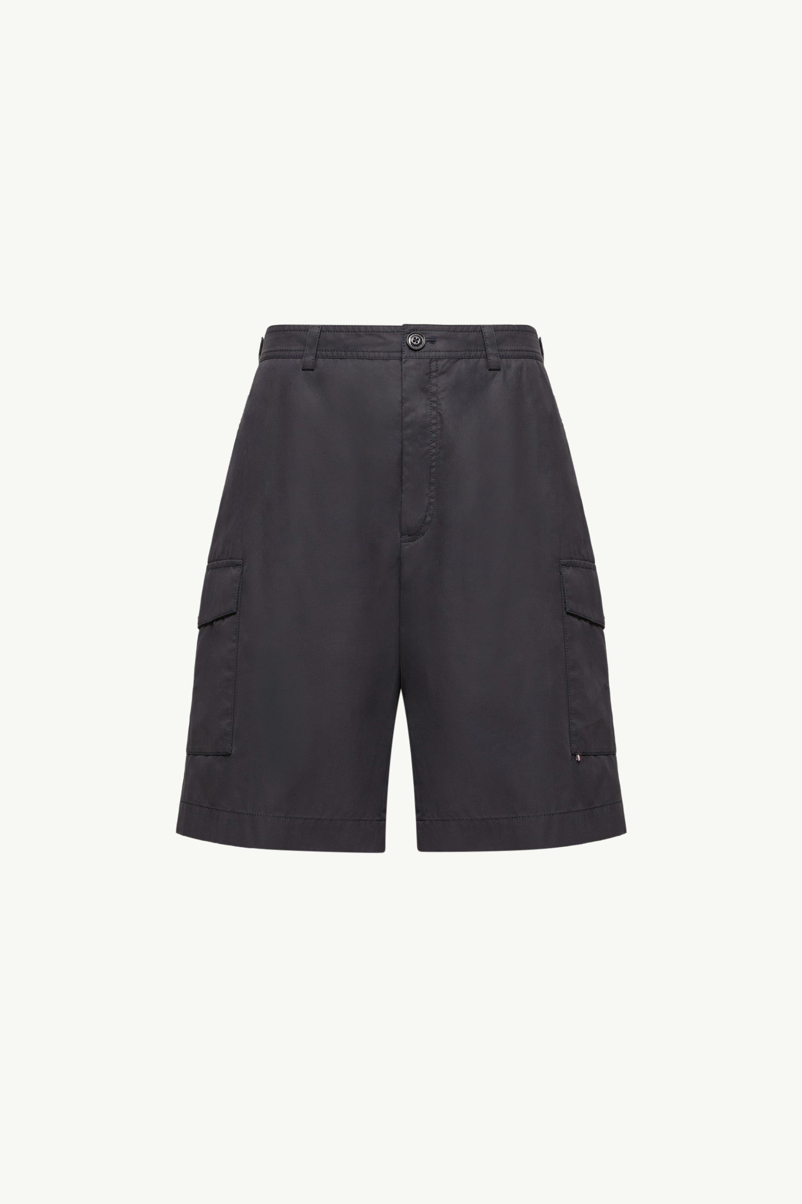 Moncler Gabardine Cargo Shorts Navy Blue Navy Blue