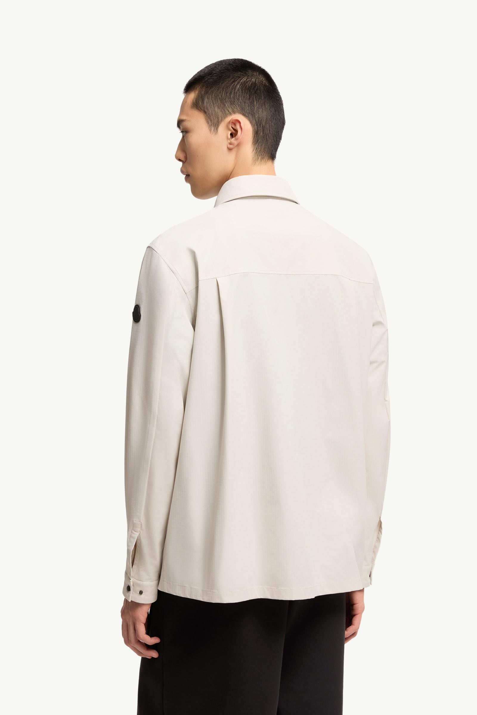 Moncler Shirt Jacket White Ivory White Ivory