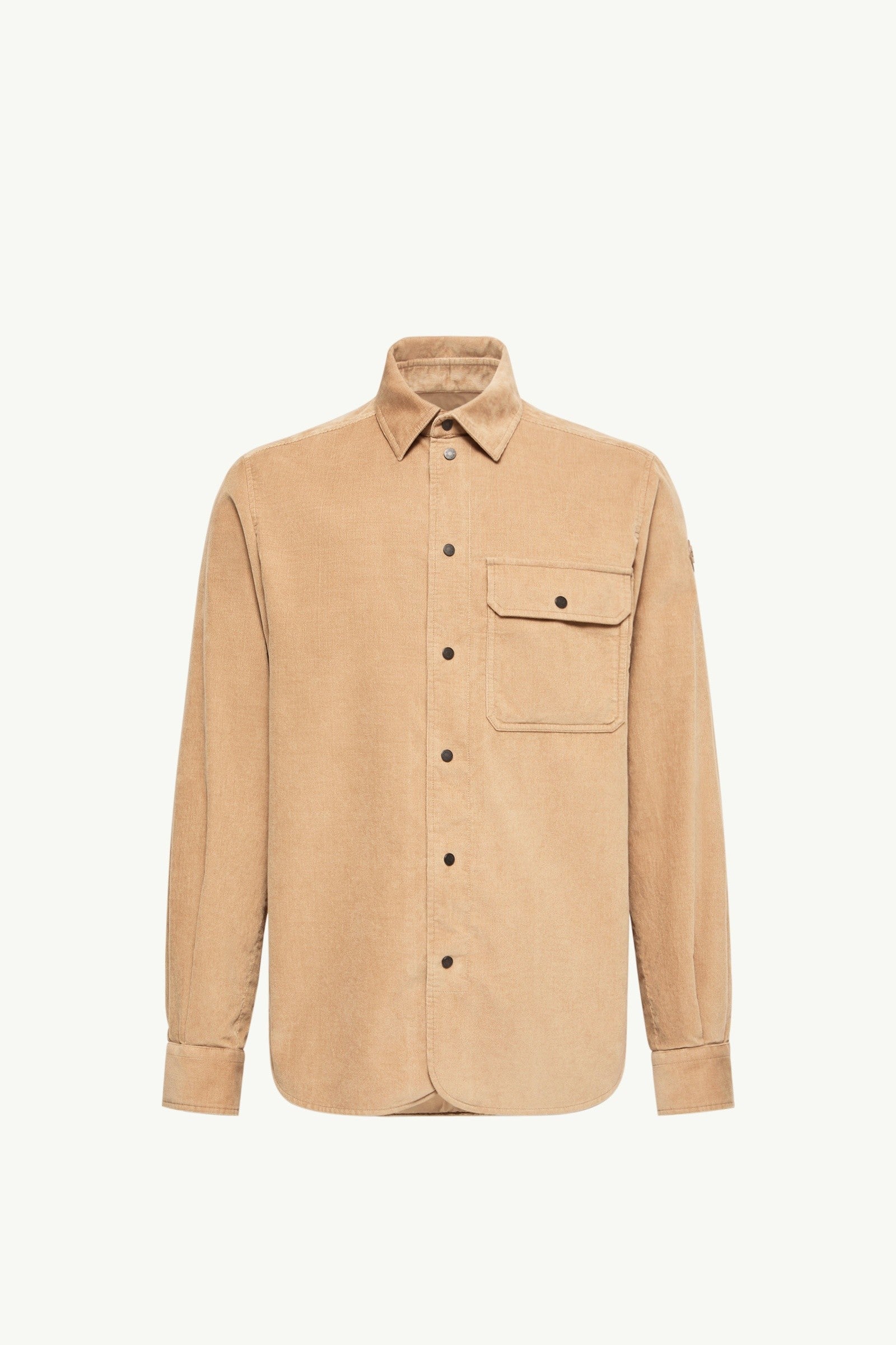 Moncler Corduroy Shirt Beige Beige