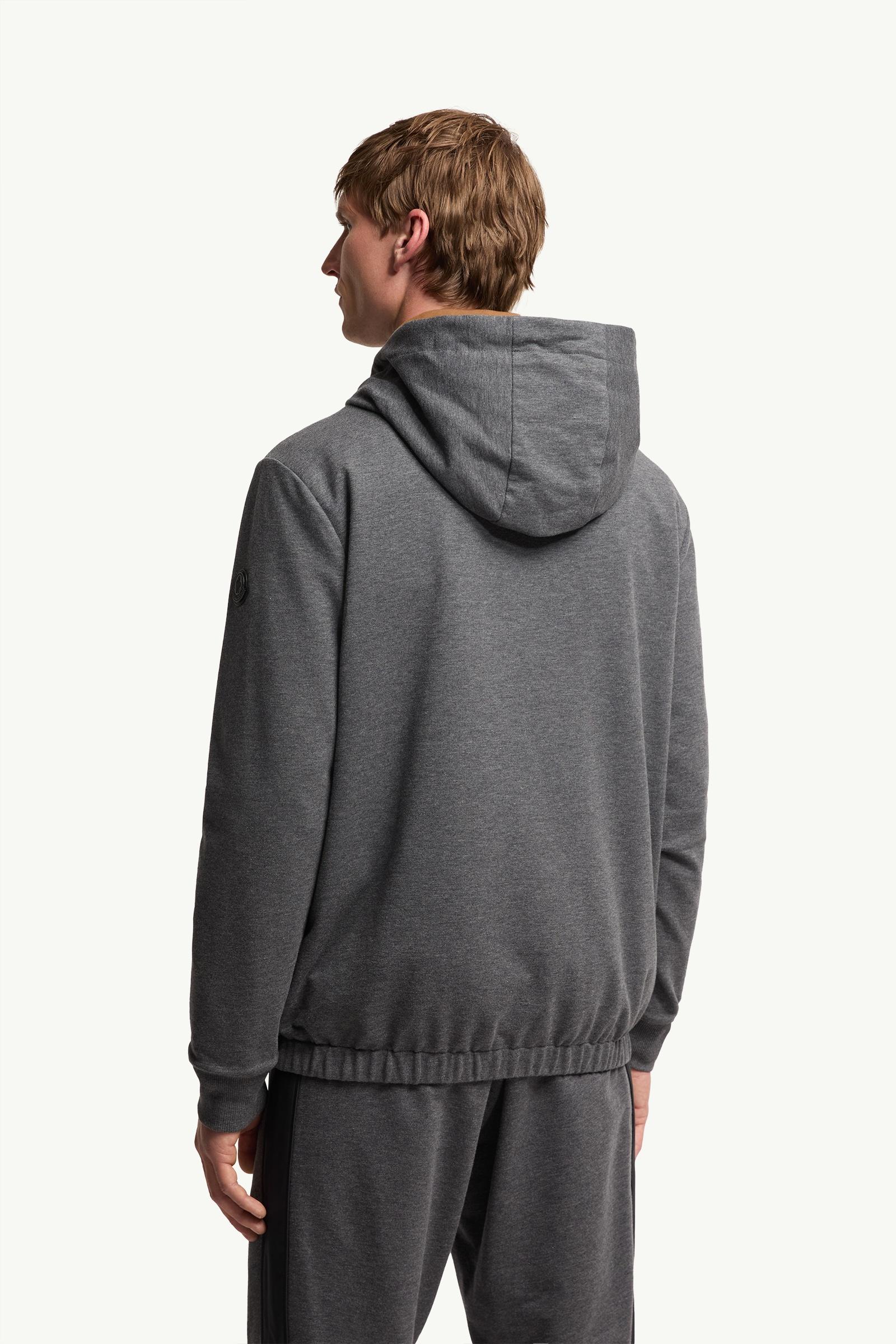 Moncler Reversible Zip-Up Hoodie Dark Grey Dark Grey