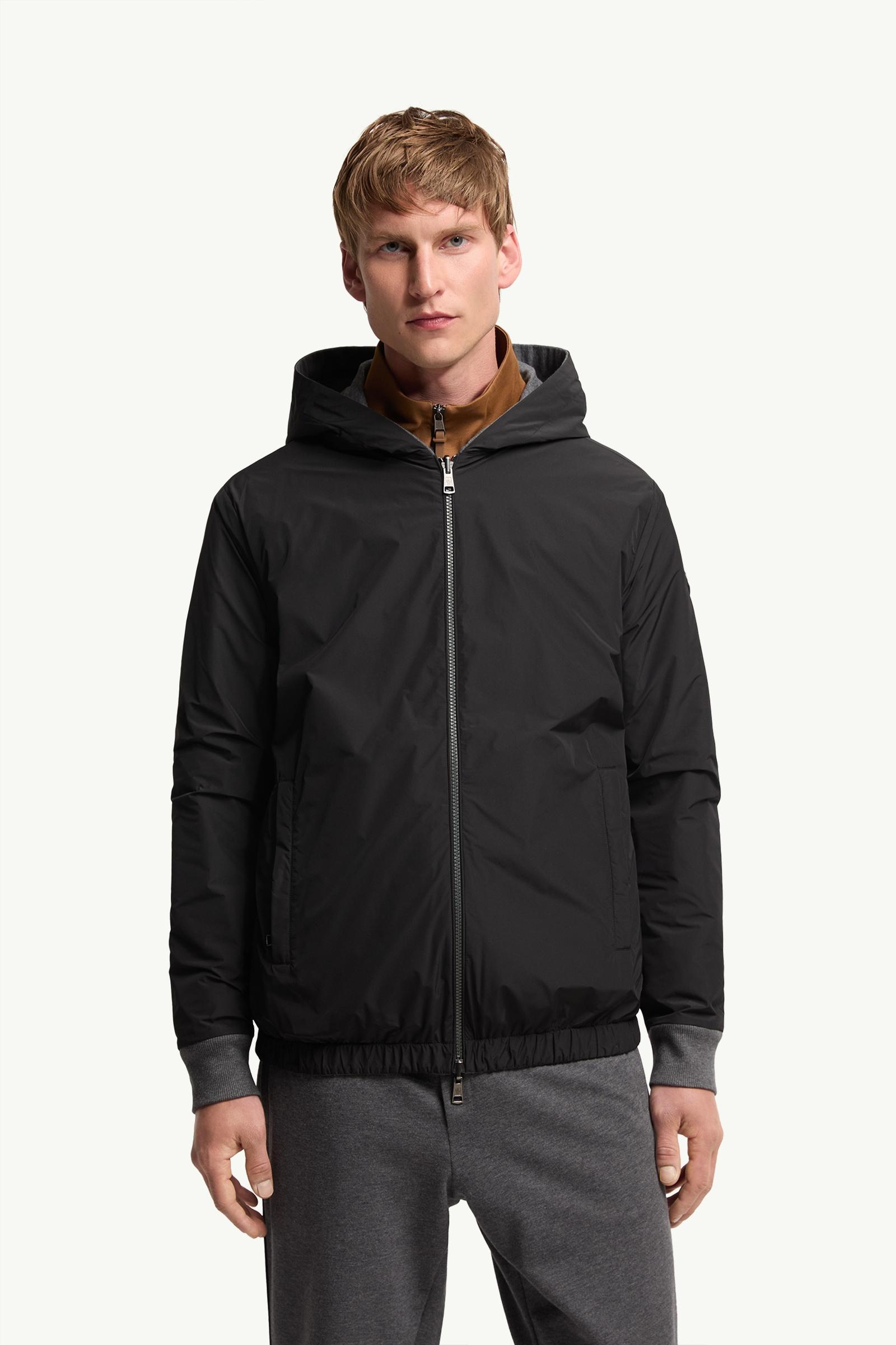 Moncler Reversible Zip-Up Hoodie Dark Grey Dark Grey