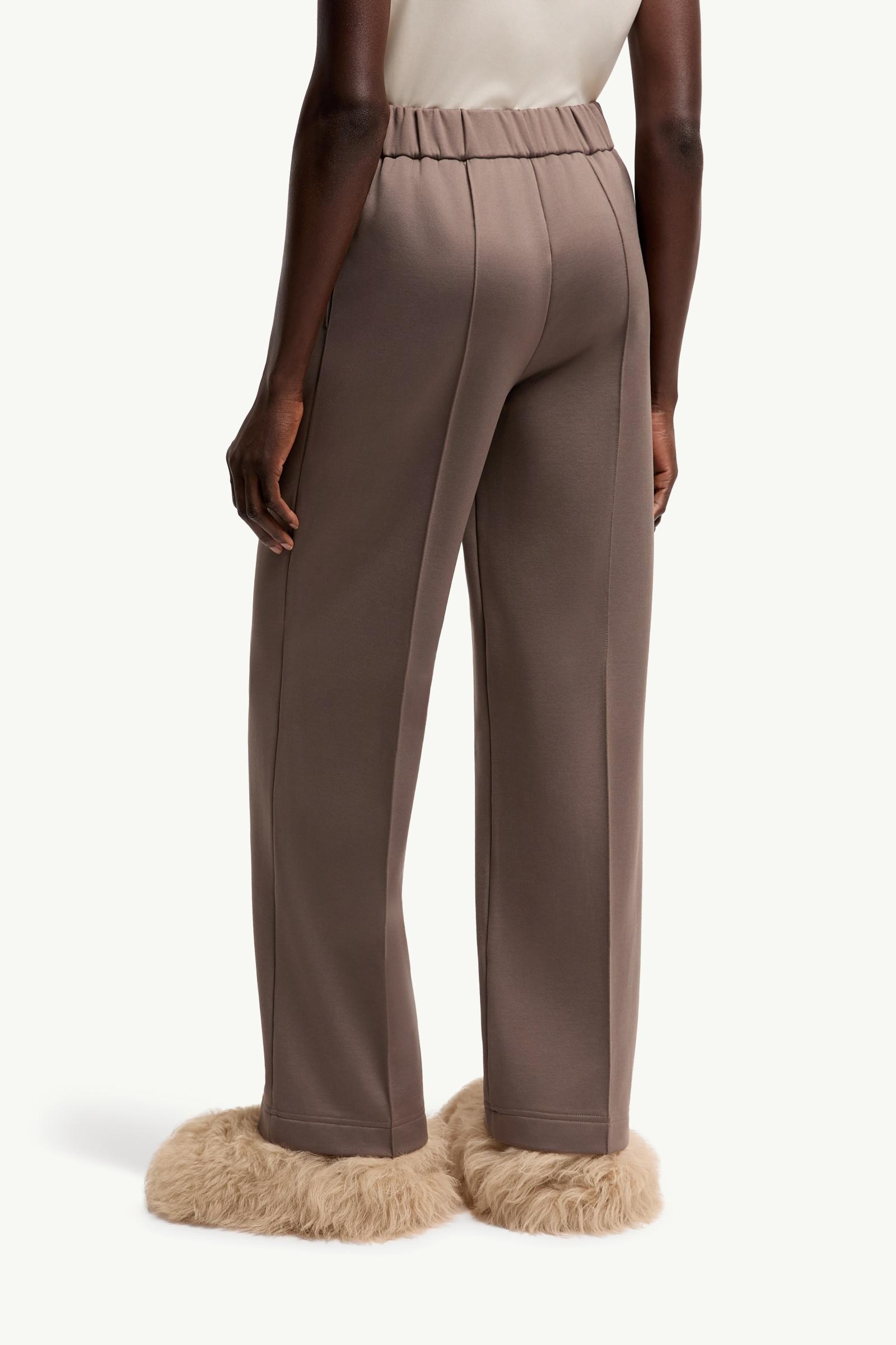 Moncler Technical Fleece Sweatpants Taupe Taupe
