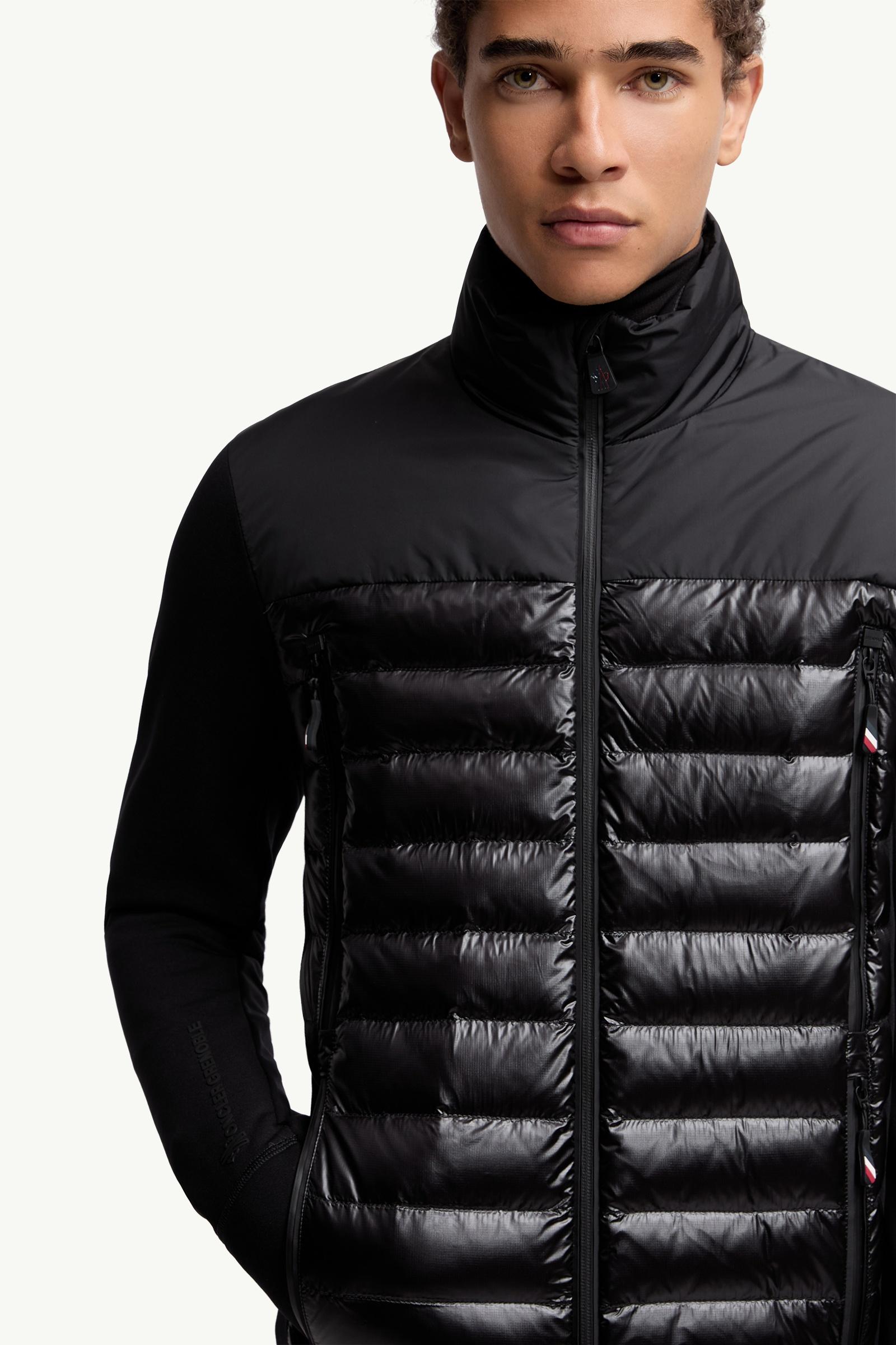 Moncler Padded Polartec® Zip-Up Sweatshirt Black Black
