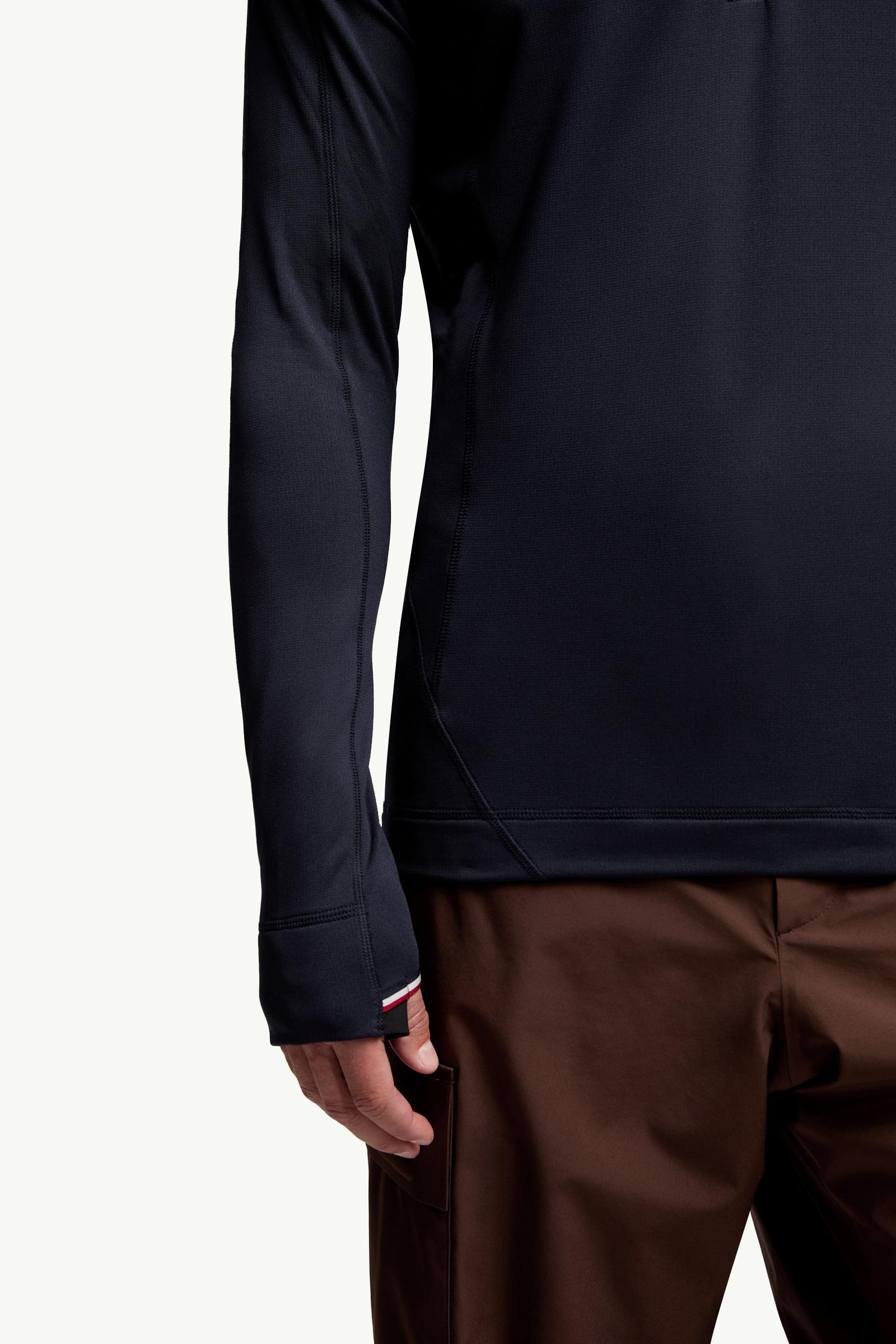 Moncler Polartec® Half-Zip Sweatshirt Navy Blue Navy Blue