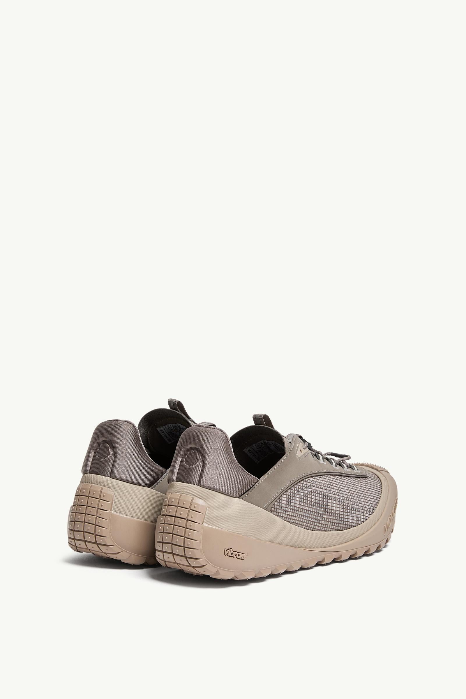 Moncler Trailgrip LP Suede & Nubuck Sneaker Grey