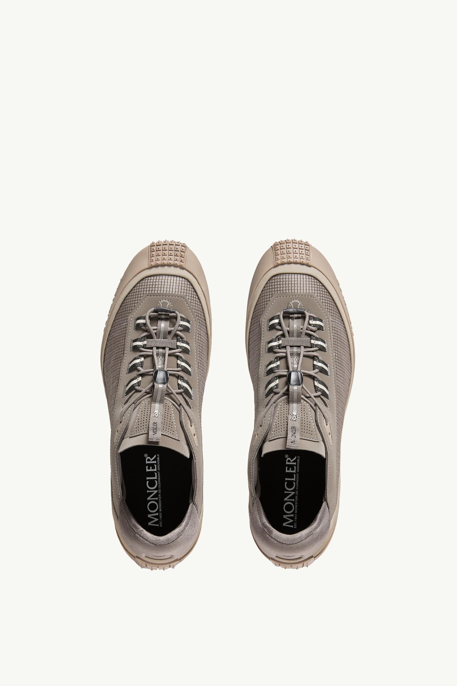 Moncler Trailgrip LP Suede & Nubuck Sneaker Grey
