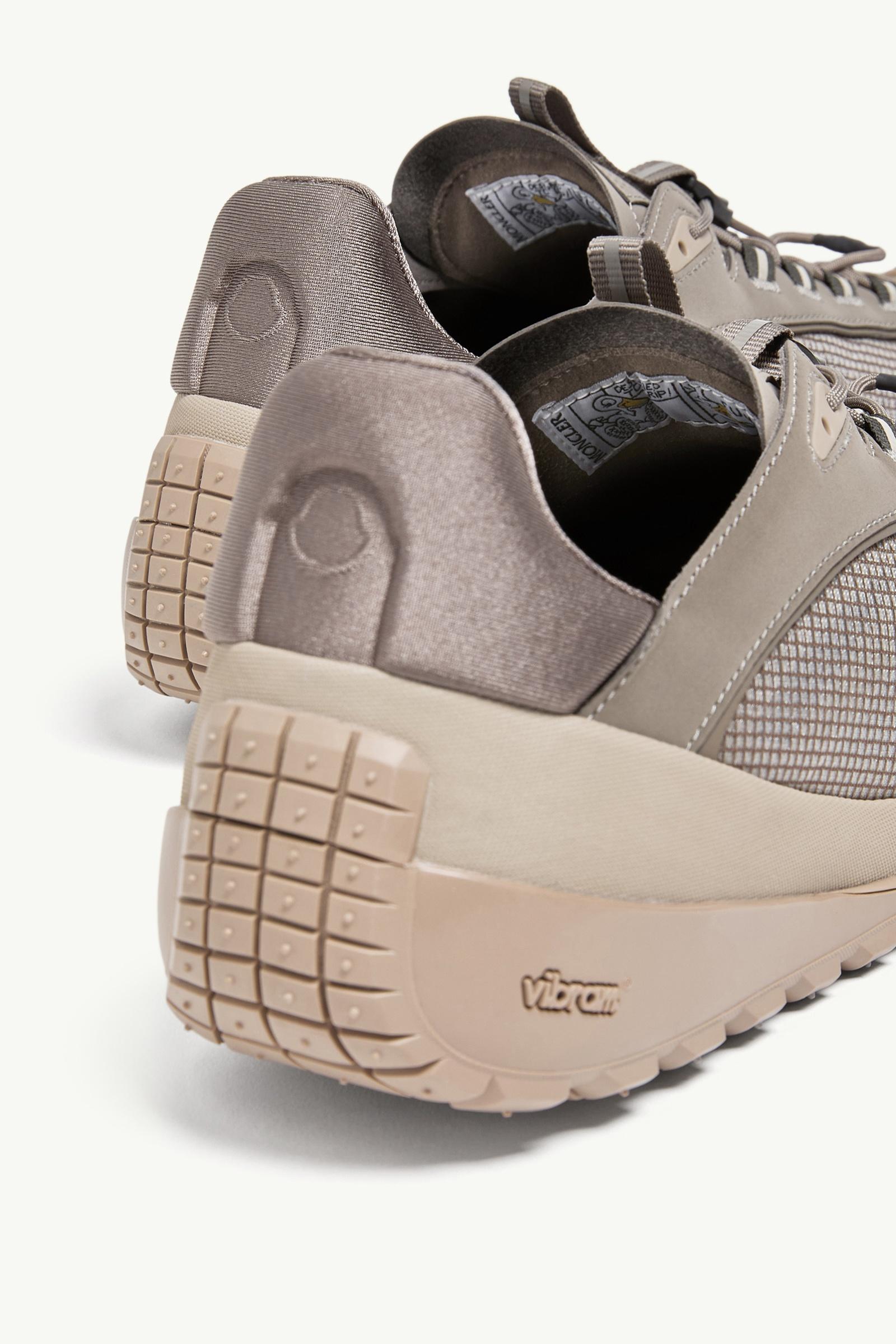 Moncler Trailgrip LP Suede & Nubuck Sneaker Grey