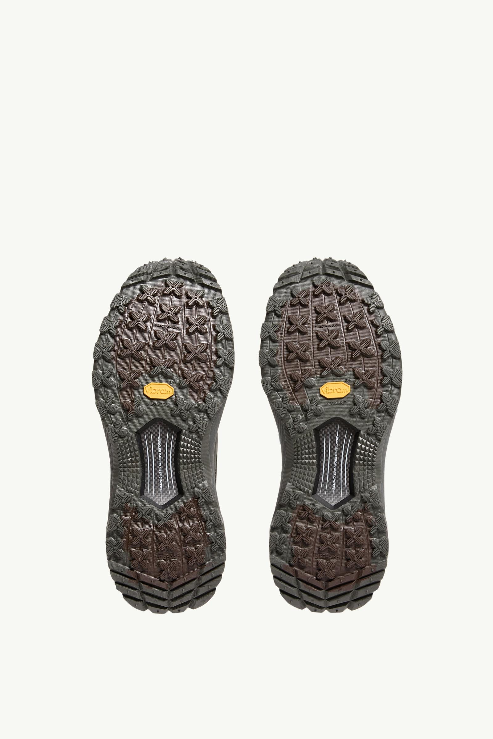 Moncler Trailgrip Lite3 Suede Sneakers Brown