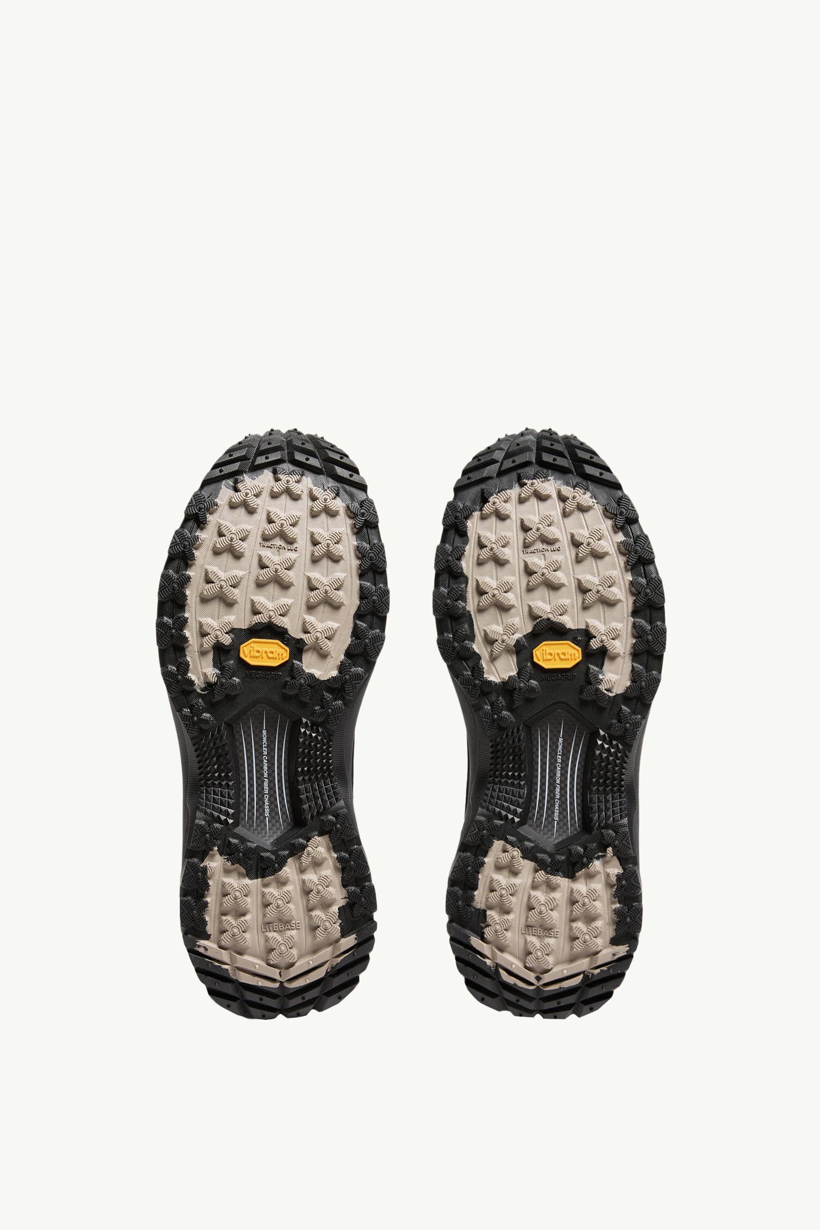 Moncler Trailgrip Lite3 Suede Sneakers Black