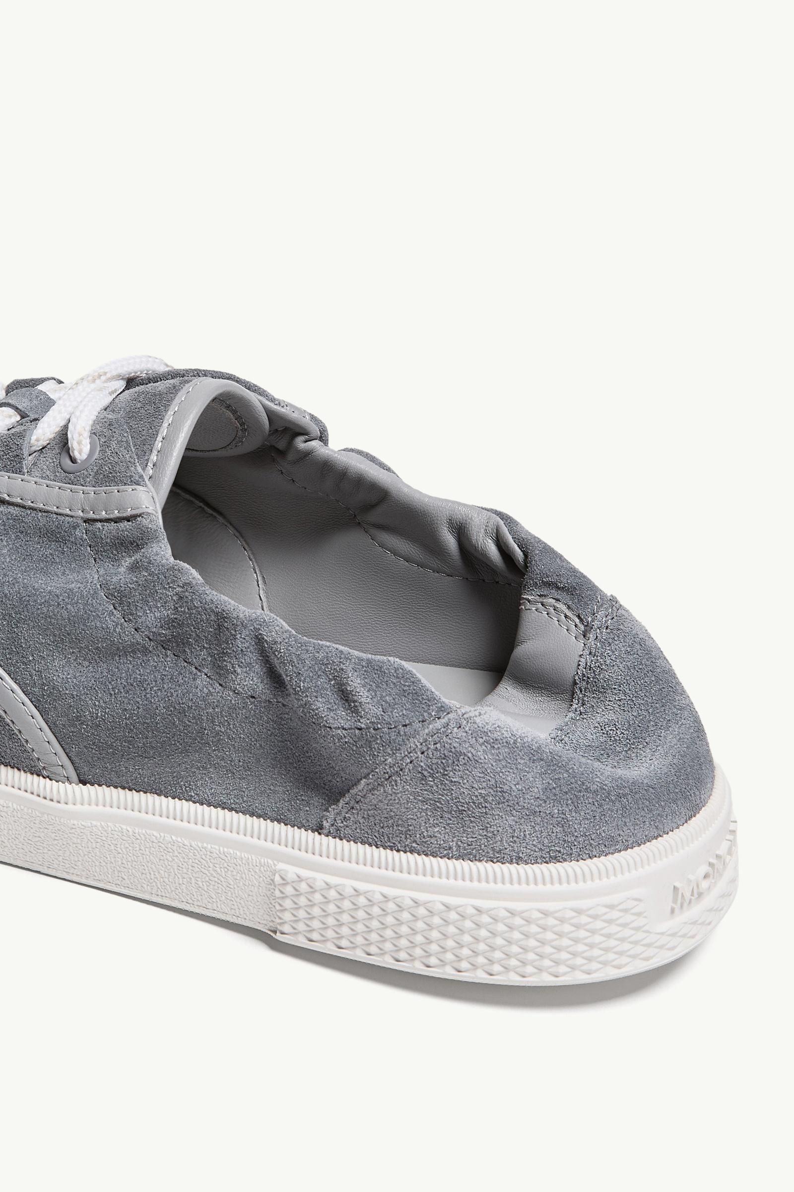 Moncler Vera Leisure Suede Sneakers Grey