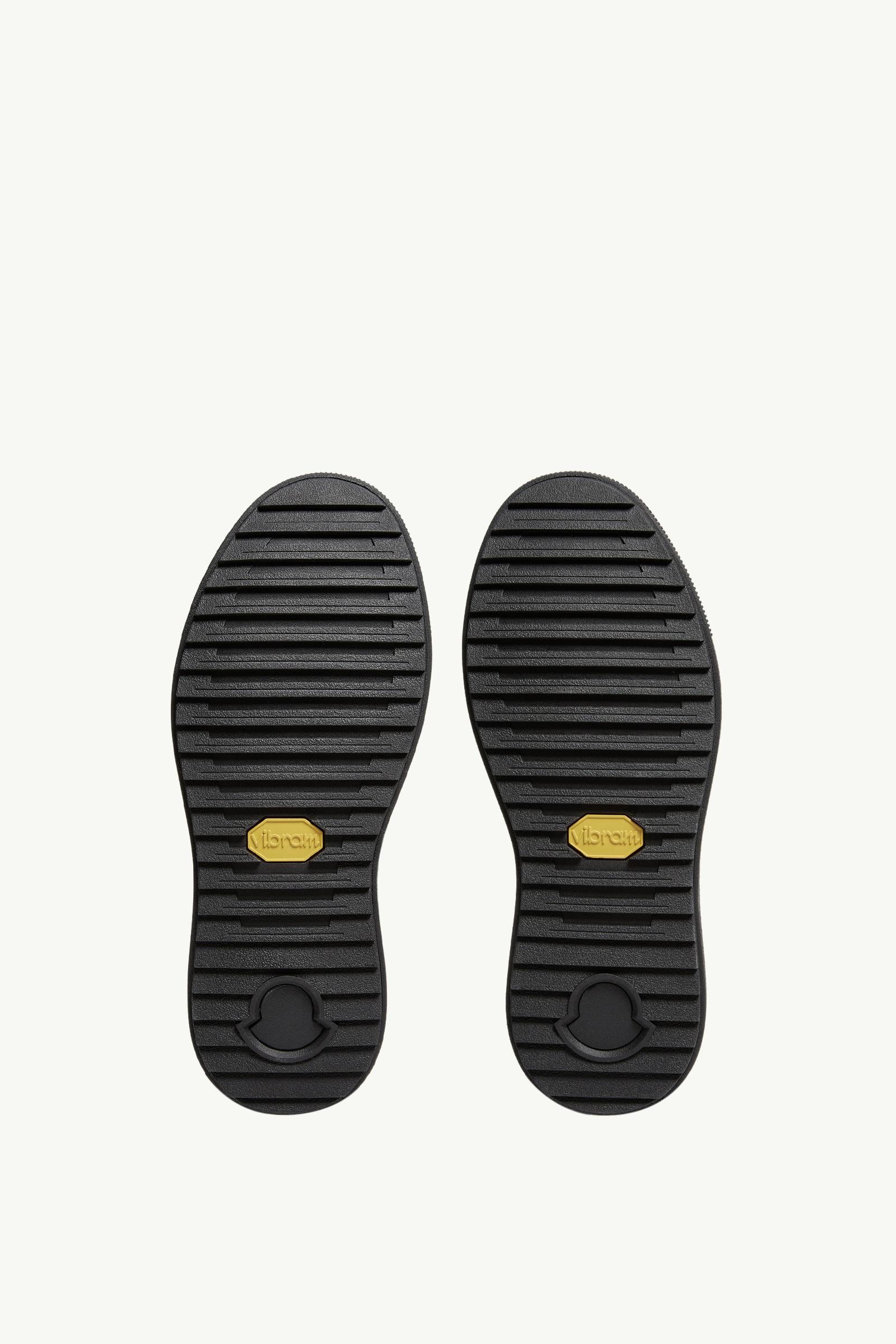 Moncler Moncler Altive Nubuck & Suede Sneakers Brown