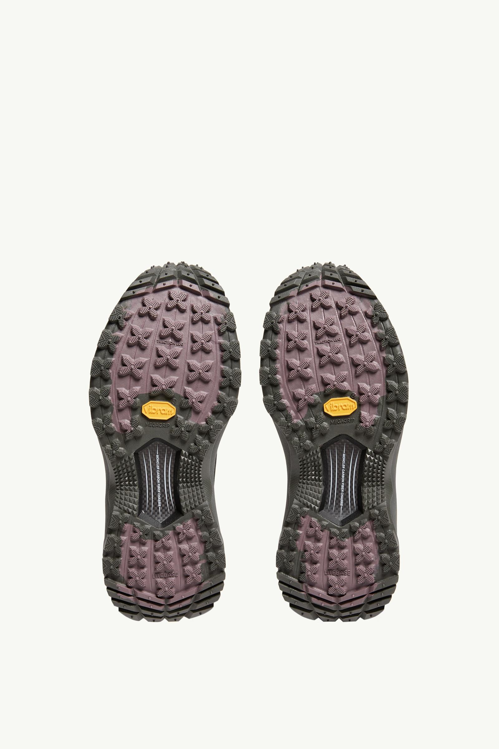 Moncler Trailgrip Lite3 Nubuck & Suede Sneakers Brown