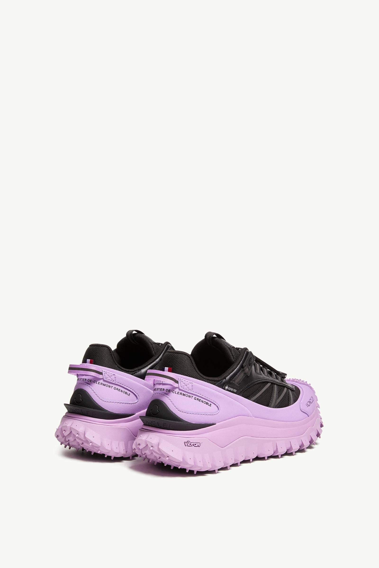 Moncler Trailgrip GTX Sneakers Black & Lilac