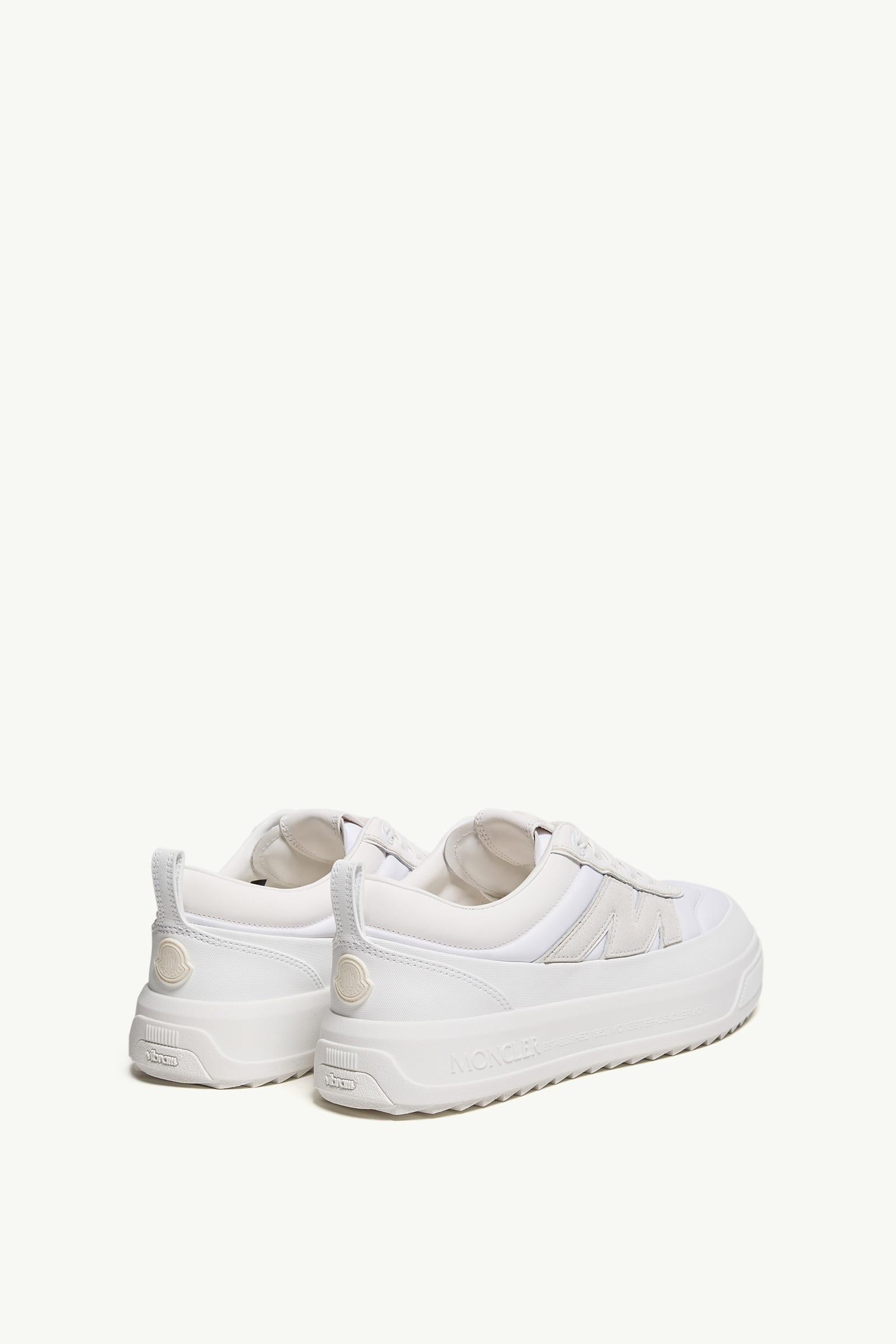 Moncler Moncler Altive Nubuck & Suede Sneakers White