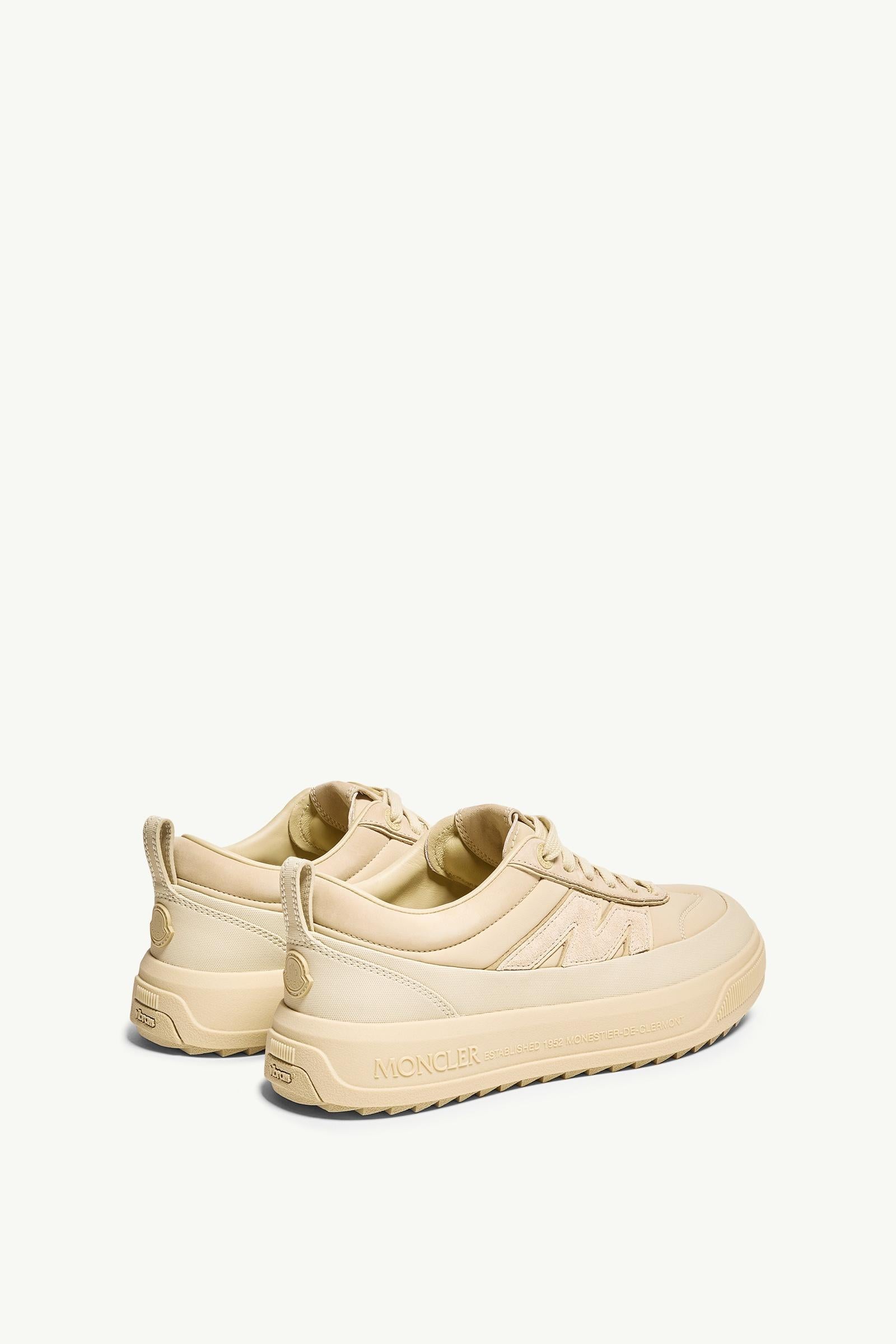 Moncler Moncler Altive Nubuck & Suede Sneakers Sand Beige