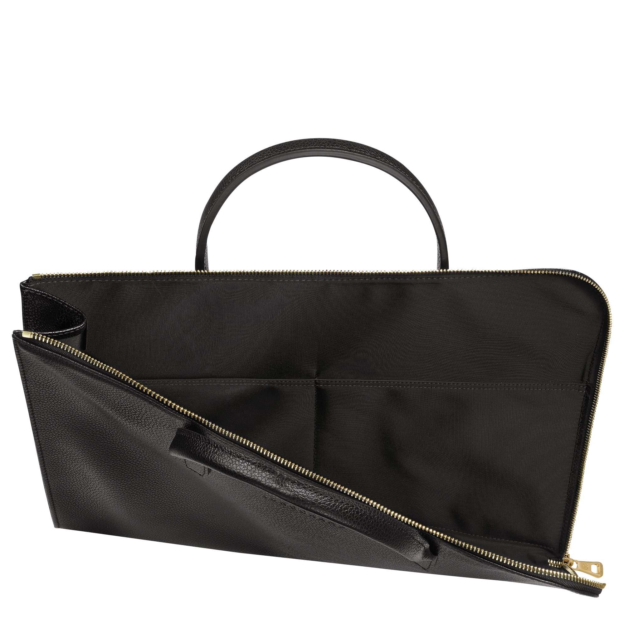 Longchamp Le Foulonné S Briefcase Black