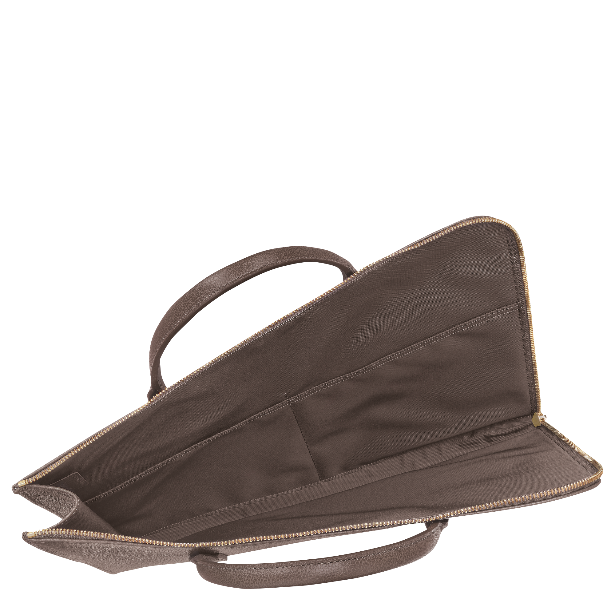 Longchamp Le Foulonné S Briefcase Taupe
