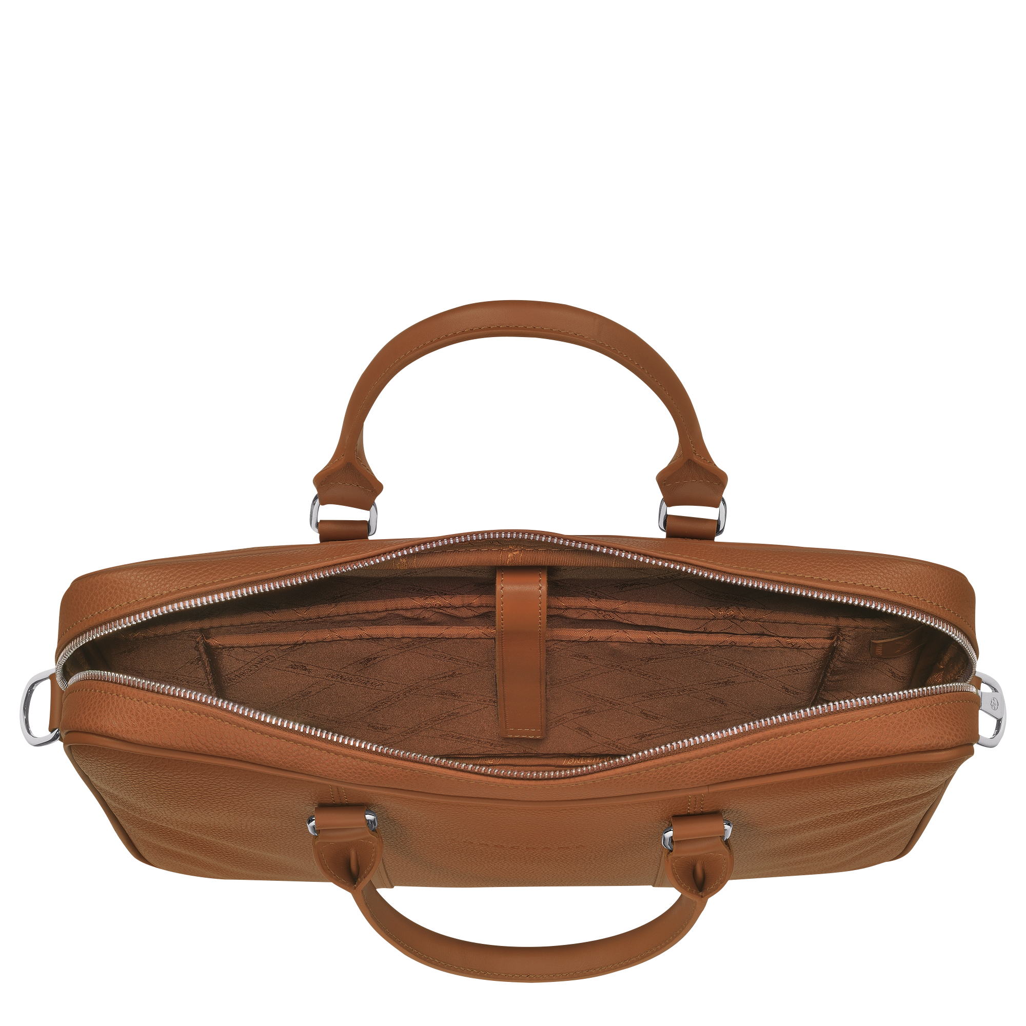 Longchamp Le Foulonné XS Briefcase Caramel