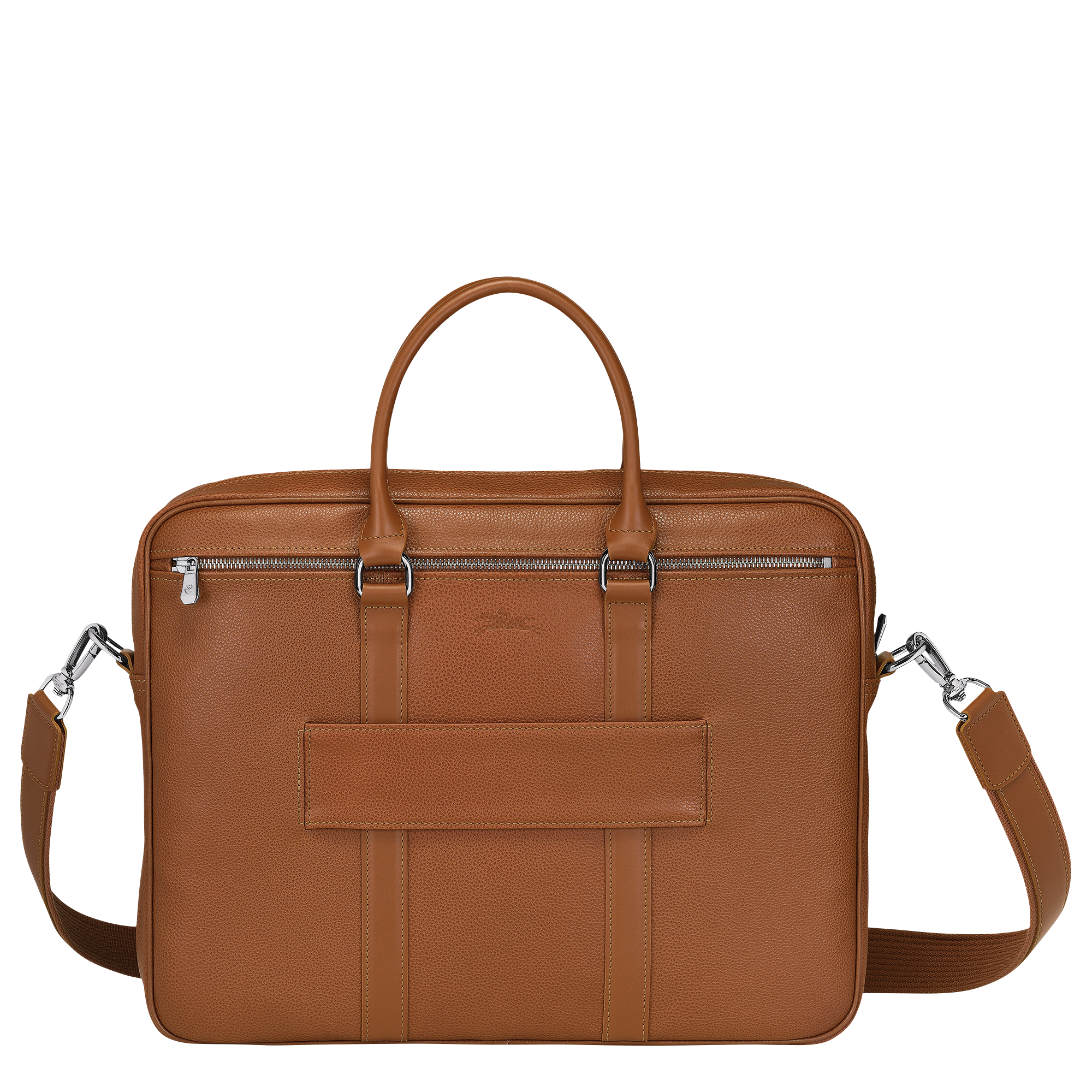 Longchamp Le Foulonné S Briefcase Caramel