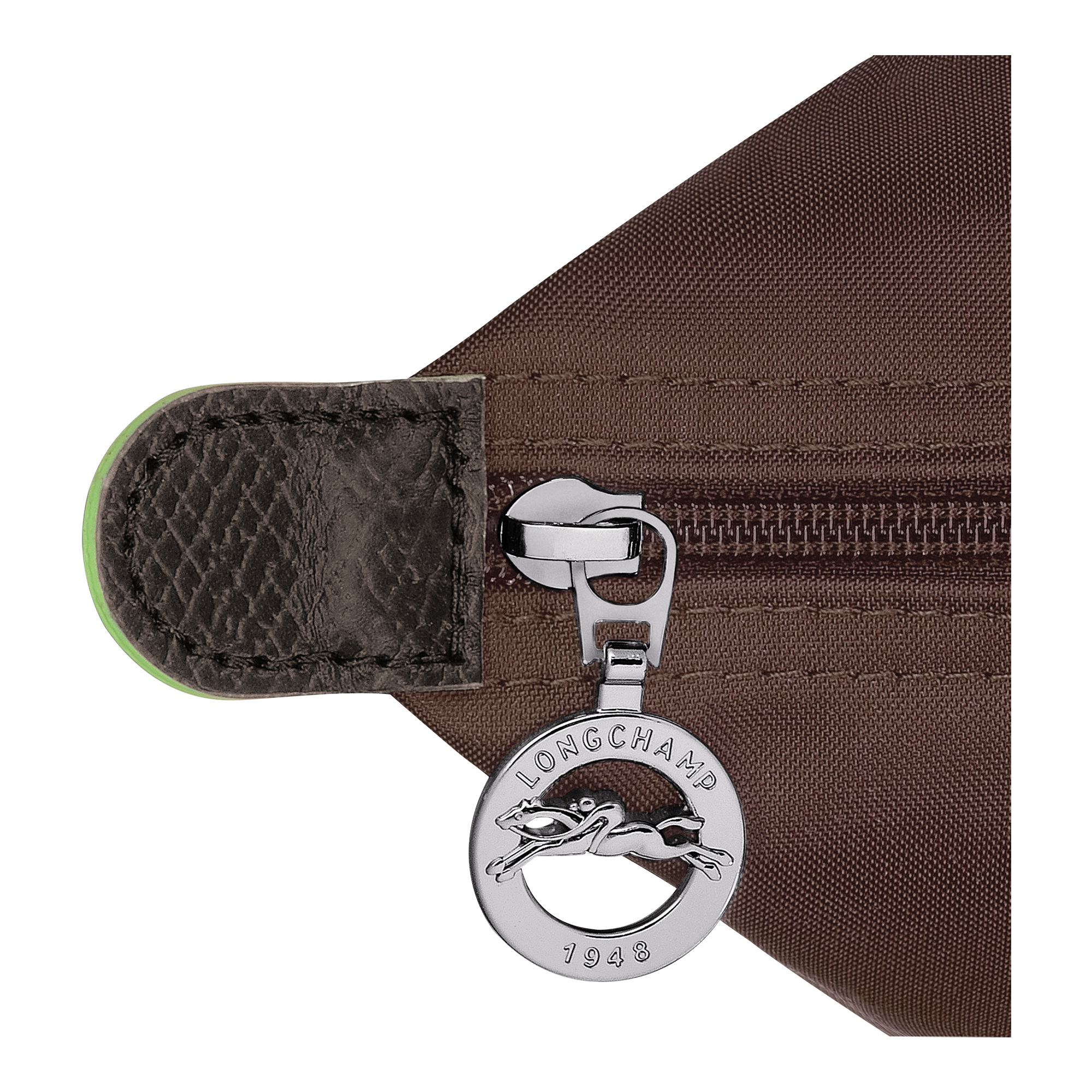 Longchamp Le Pliage Green M Tote bag Mocha