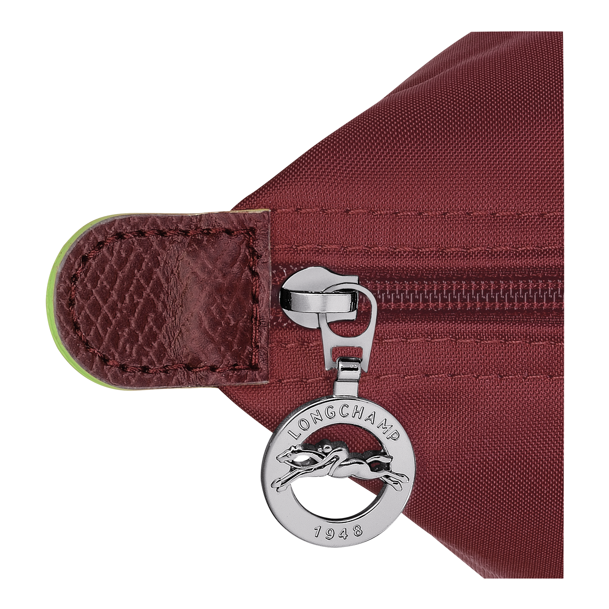 Longchamp Le Pliage Green M Tote bag Pomegranate