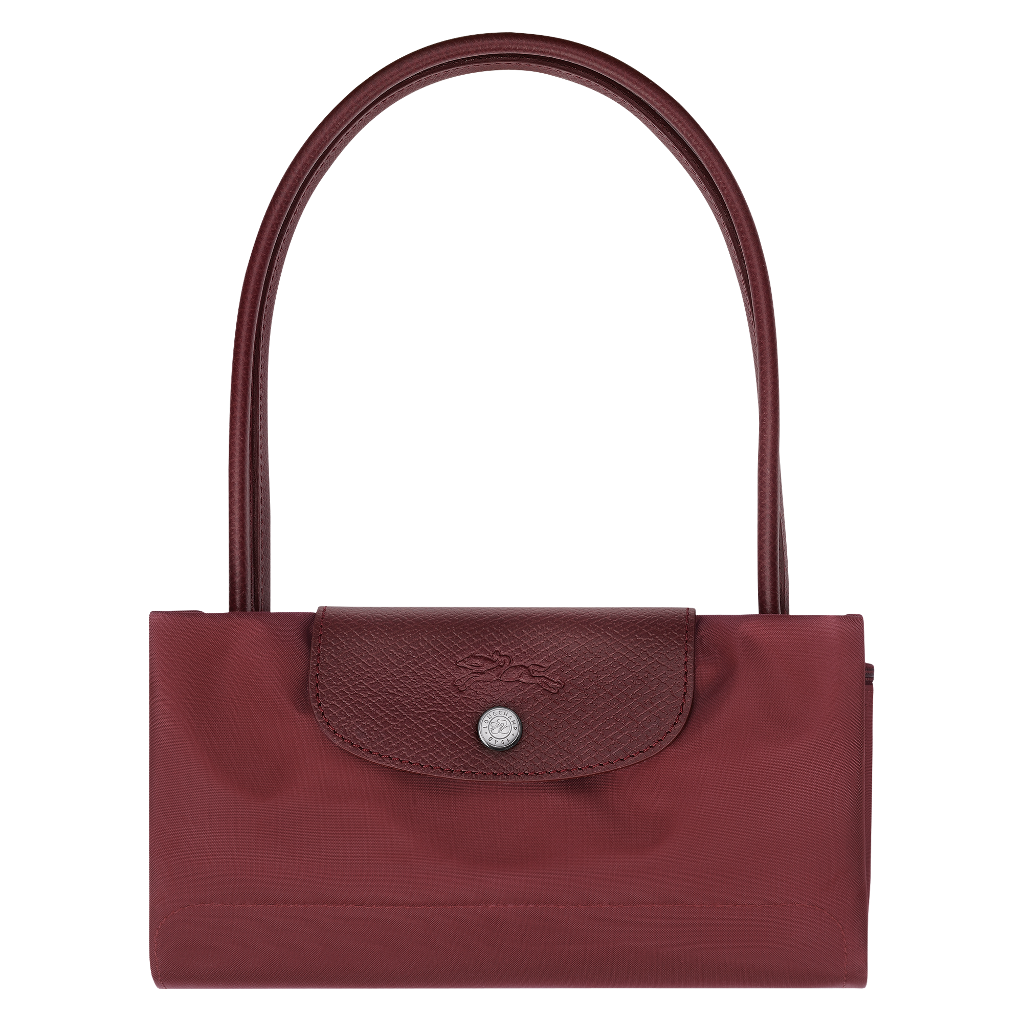 Longchamp Le Pliage Green M Tote bag Pomegranate
