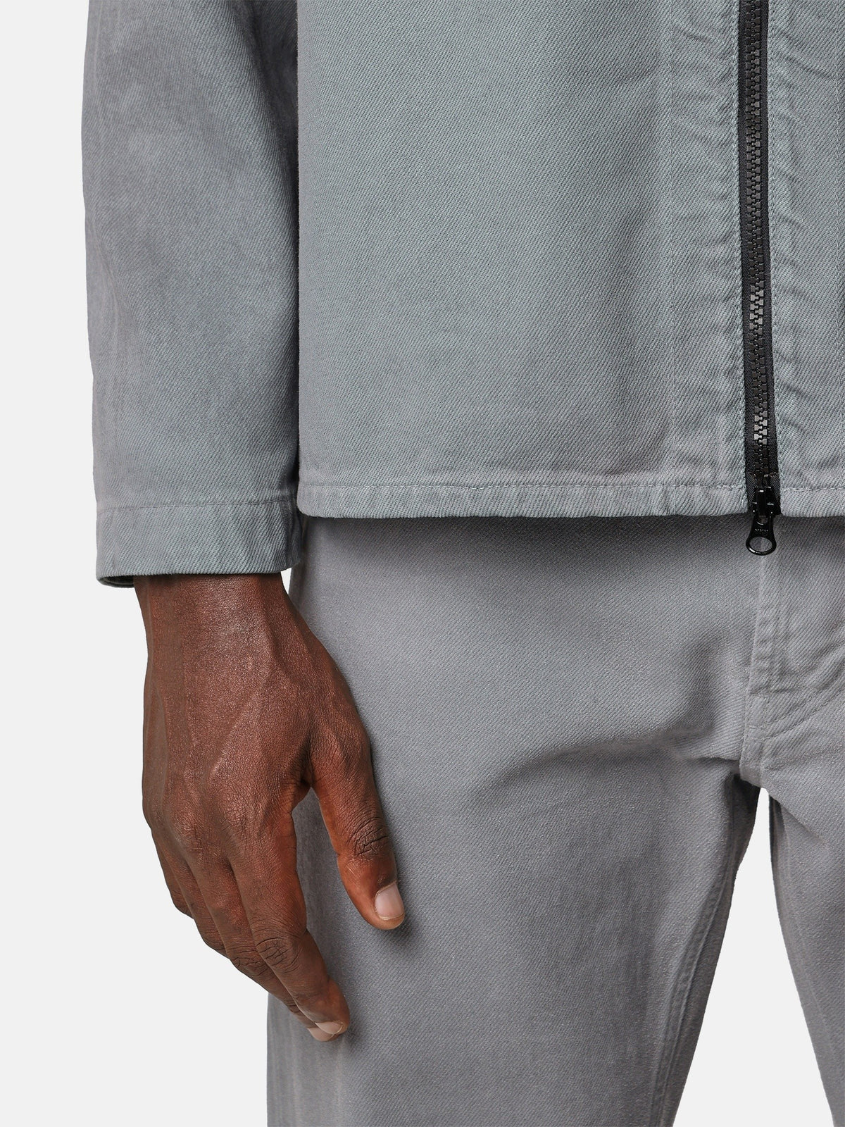Stone Island Comfort-Fit Zip-Up Overshirt With Reflective Lamination 1200002