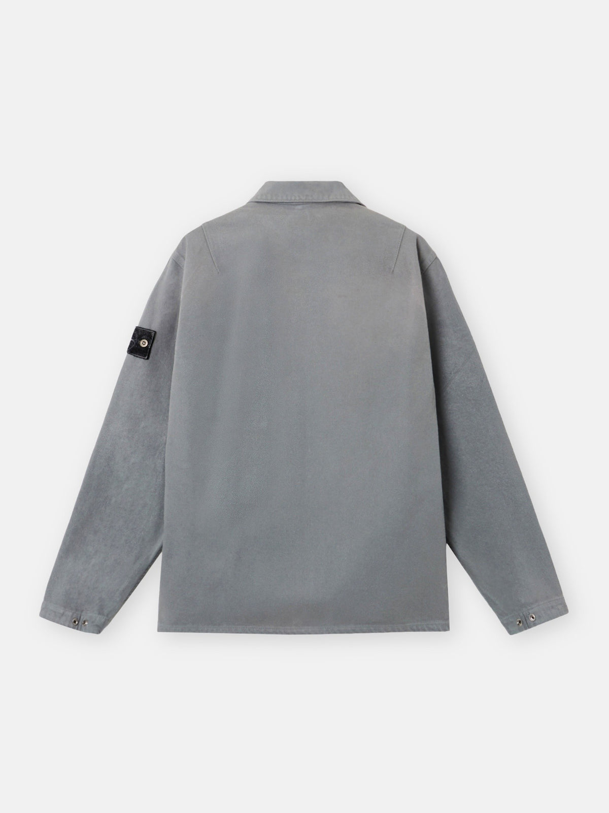 Stone Island Comfort-Fit Zip-Up Overshirt With Reflective Lamination 1200002